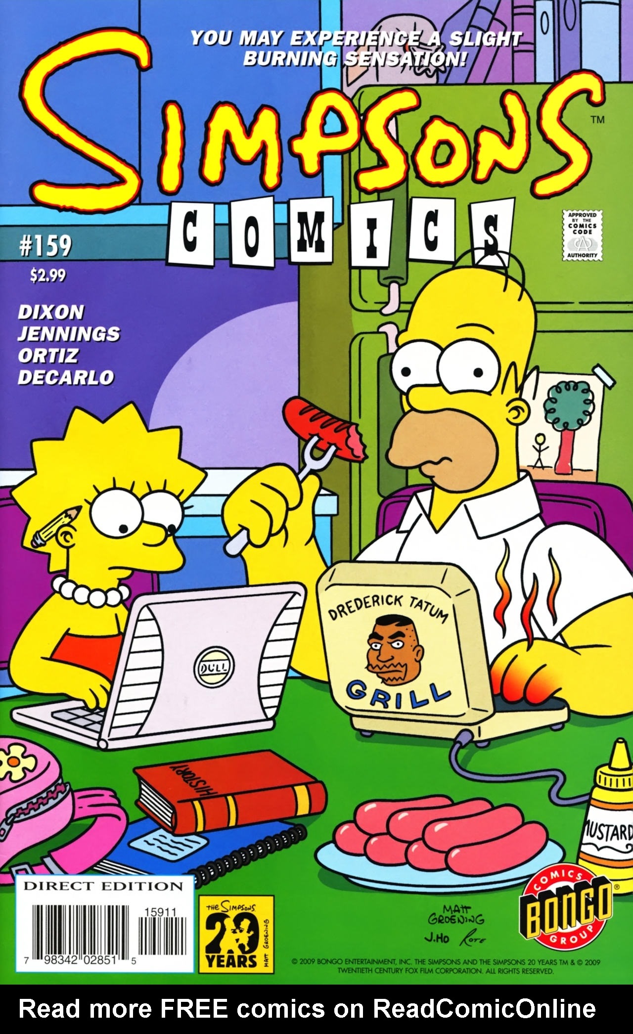 Read online Simpsons Comics comic -  Issue #159 - 1