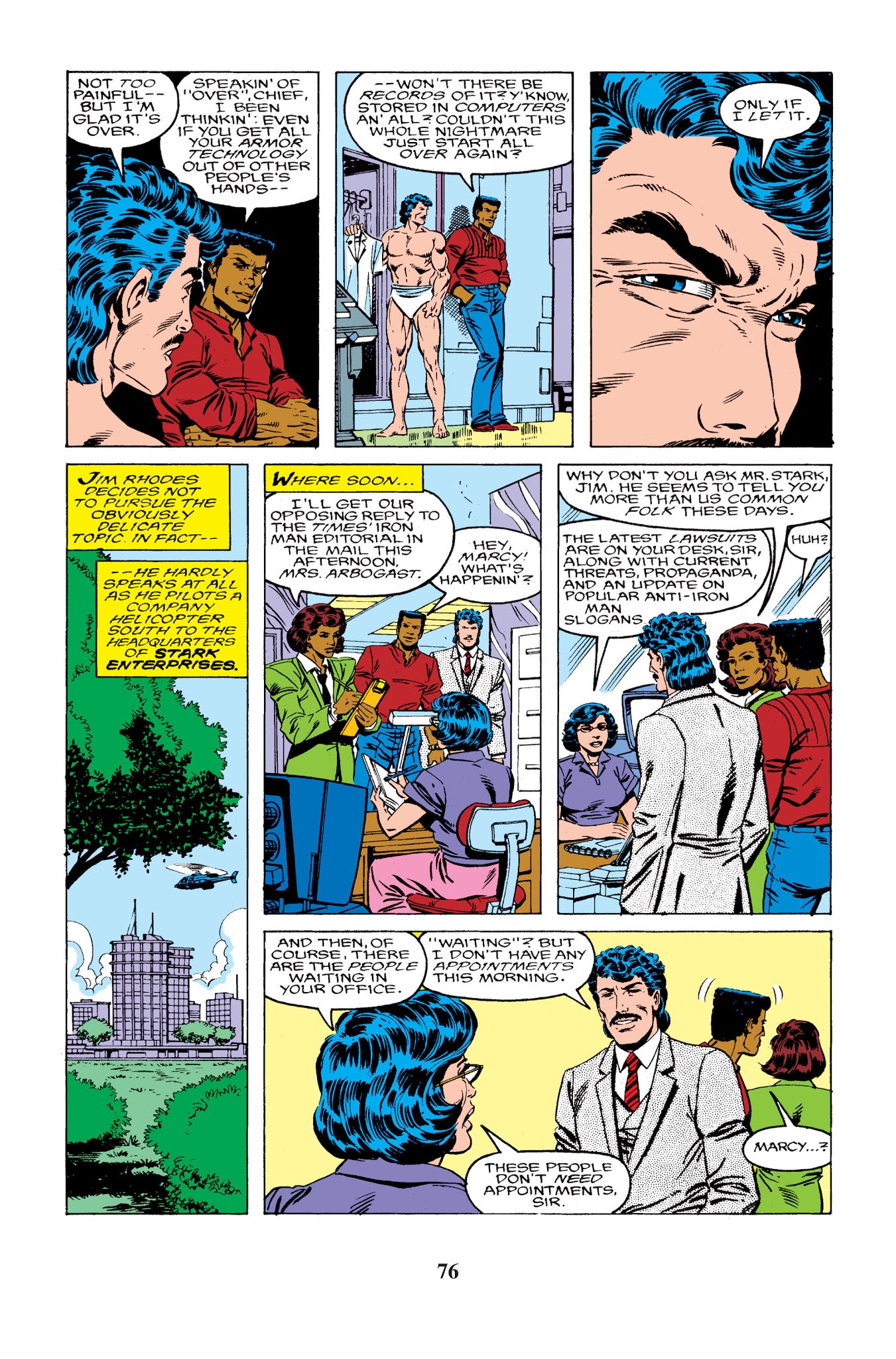 Read online Iron Man Epic Collection comic -  Issue # Stark Wars (Part 4) - 8