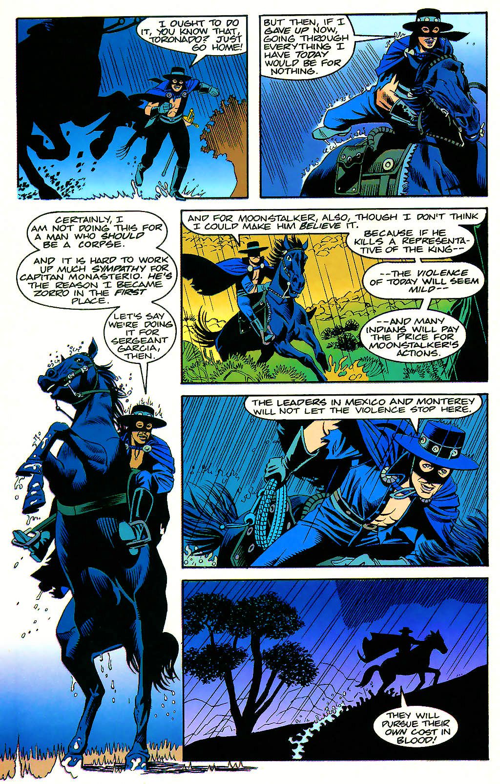Read online Zorro (1993) comic -  Issue #8 - 19