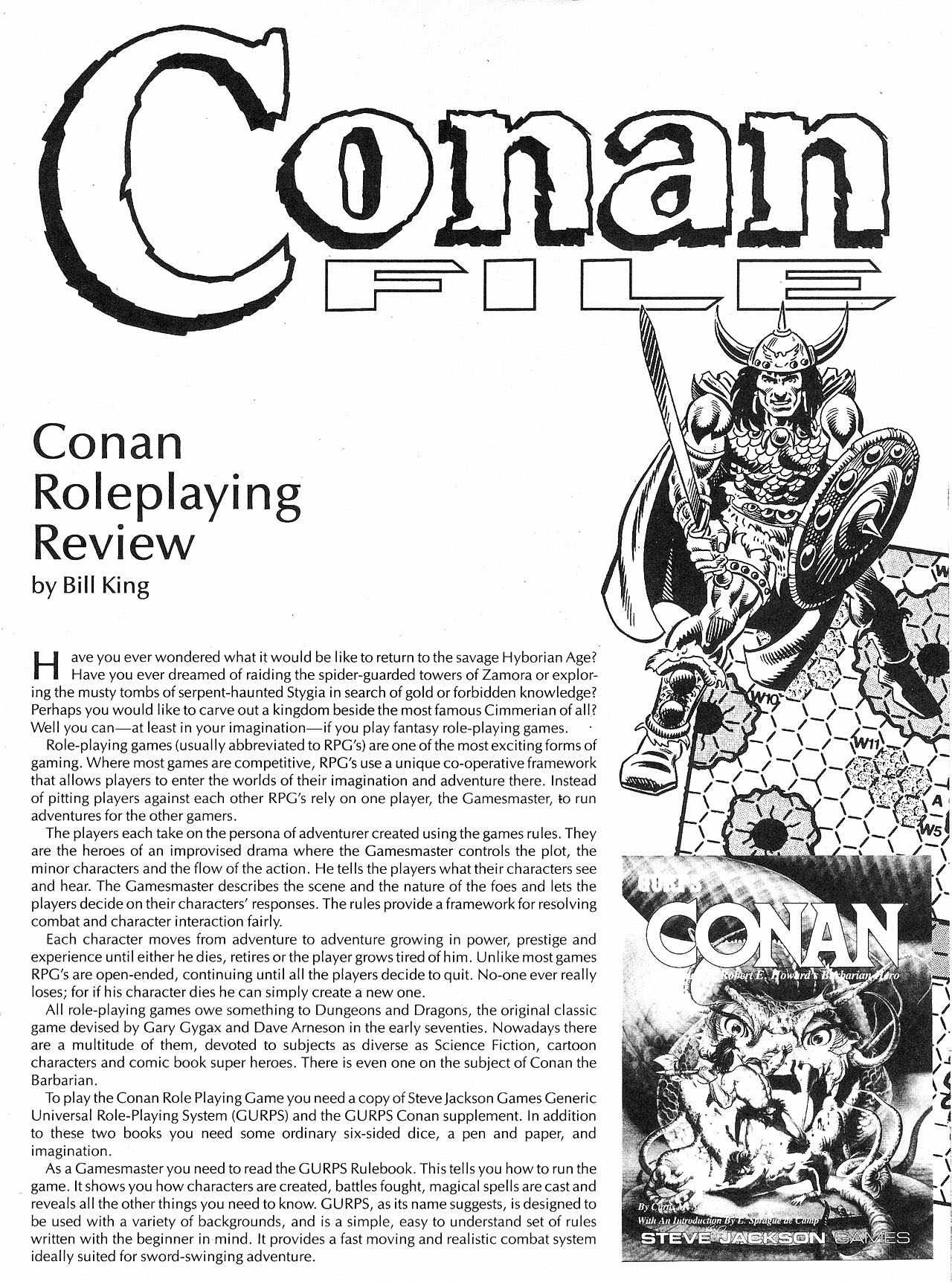 Read online The Savage Sword Of Conan comic -  Issue #207 - 7