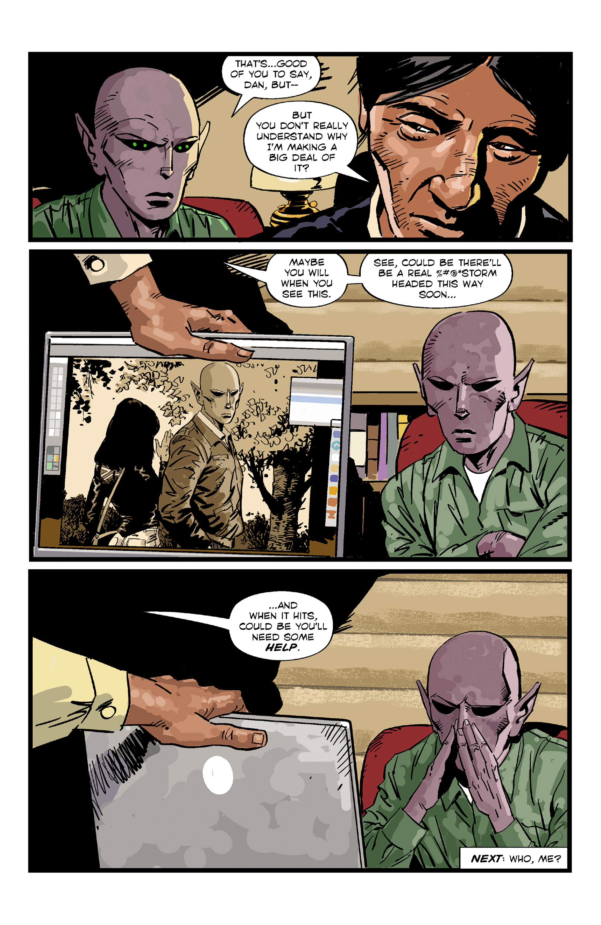 Read online Resident Alien: The Man With No Name comic -  Issue #2 - 24