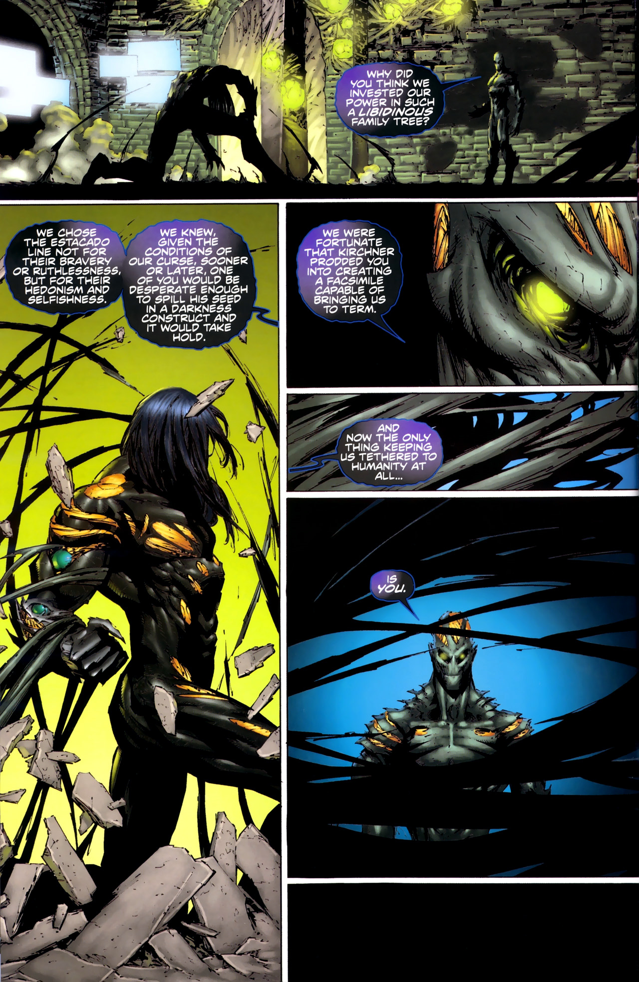 Read online The Darkness (2007) comic -  Issue #6 - 11