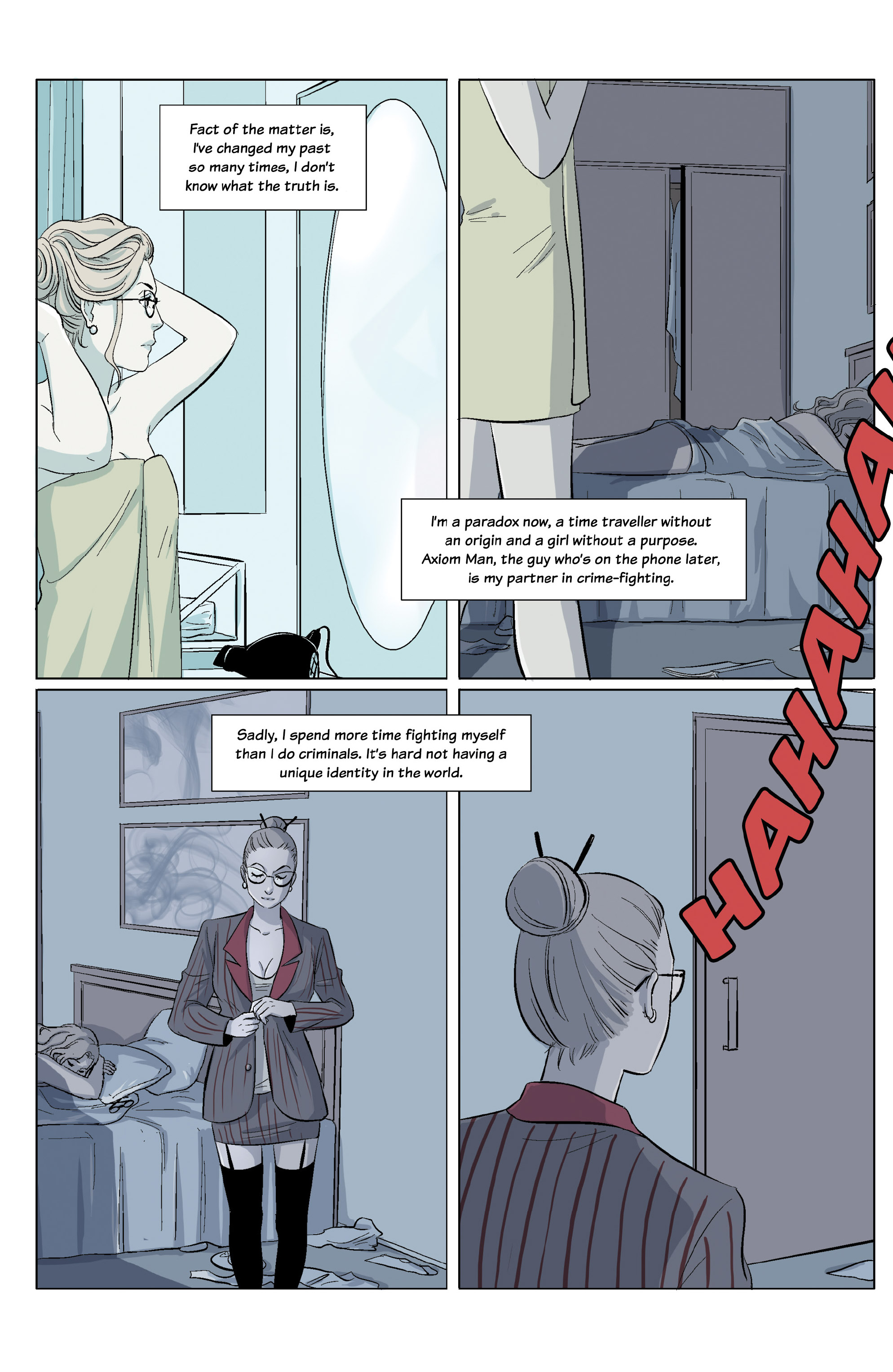 Read online Paradox Girl comic -  Issue # _TPB (Part 1) - 12