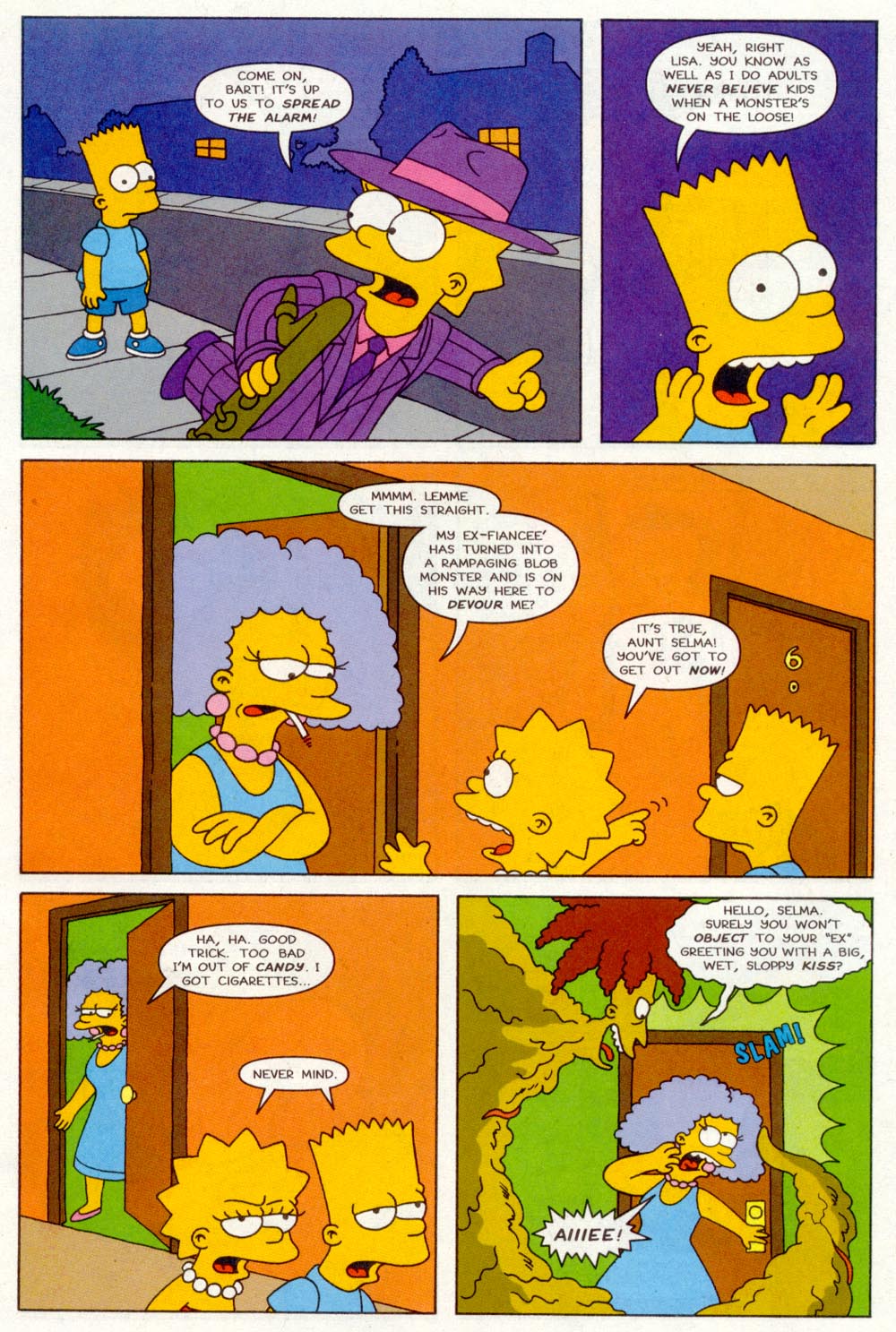Read online Treehouse of Horror comic -  Issue #2 - 10
