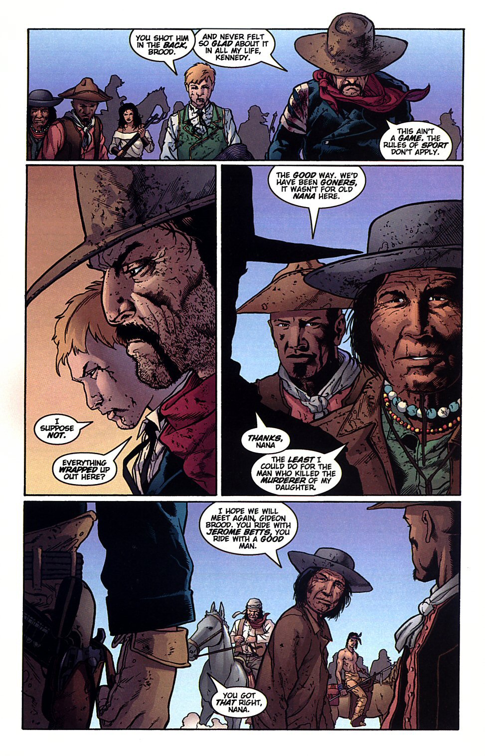 Read online Desperadoes comic -  Issue # TPB - 103