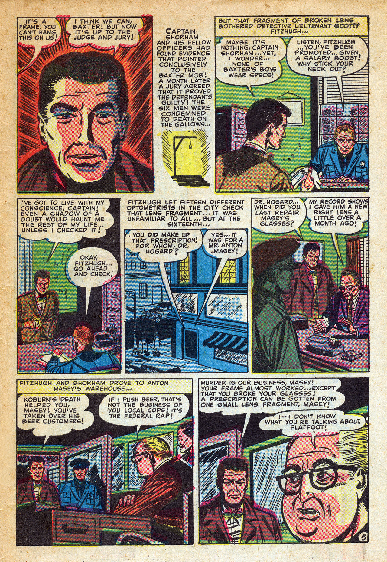 Read online Justice (1947) comic -  Issue #35 - 31