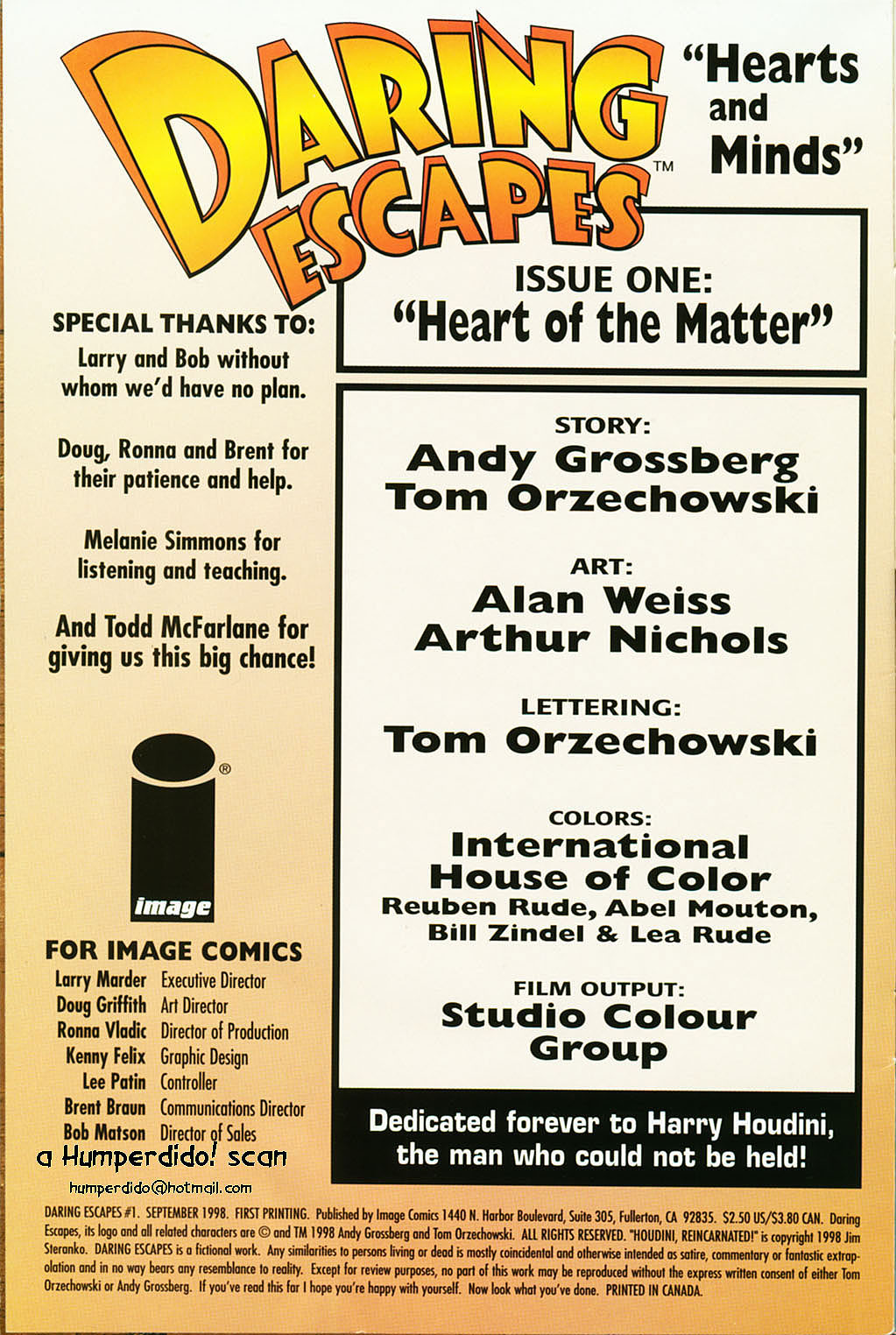 Read online Daring Escapes comic -  Issue #1 - 3