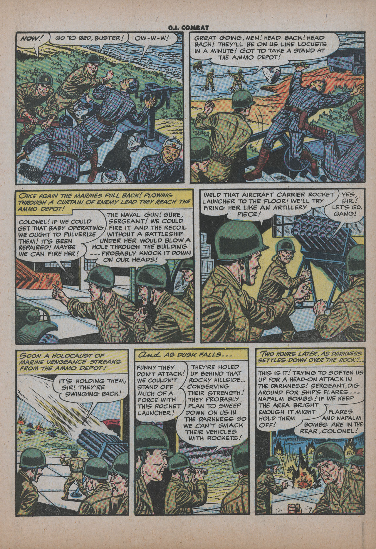 Read online G.I. Combat (1952) comic -  Issue #26 - 9