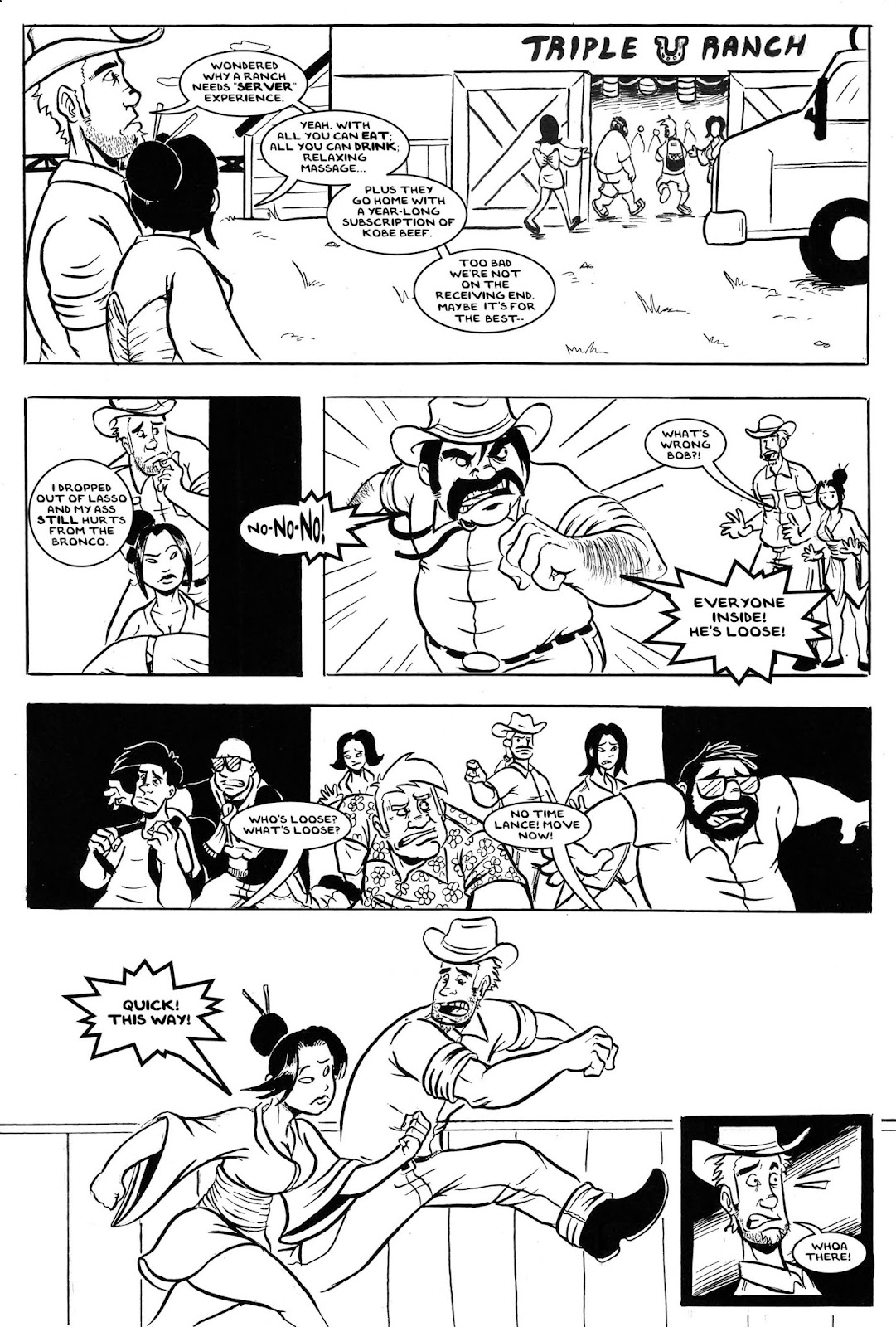 Freelance Blues issue TPB - Page 73