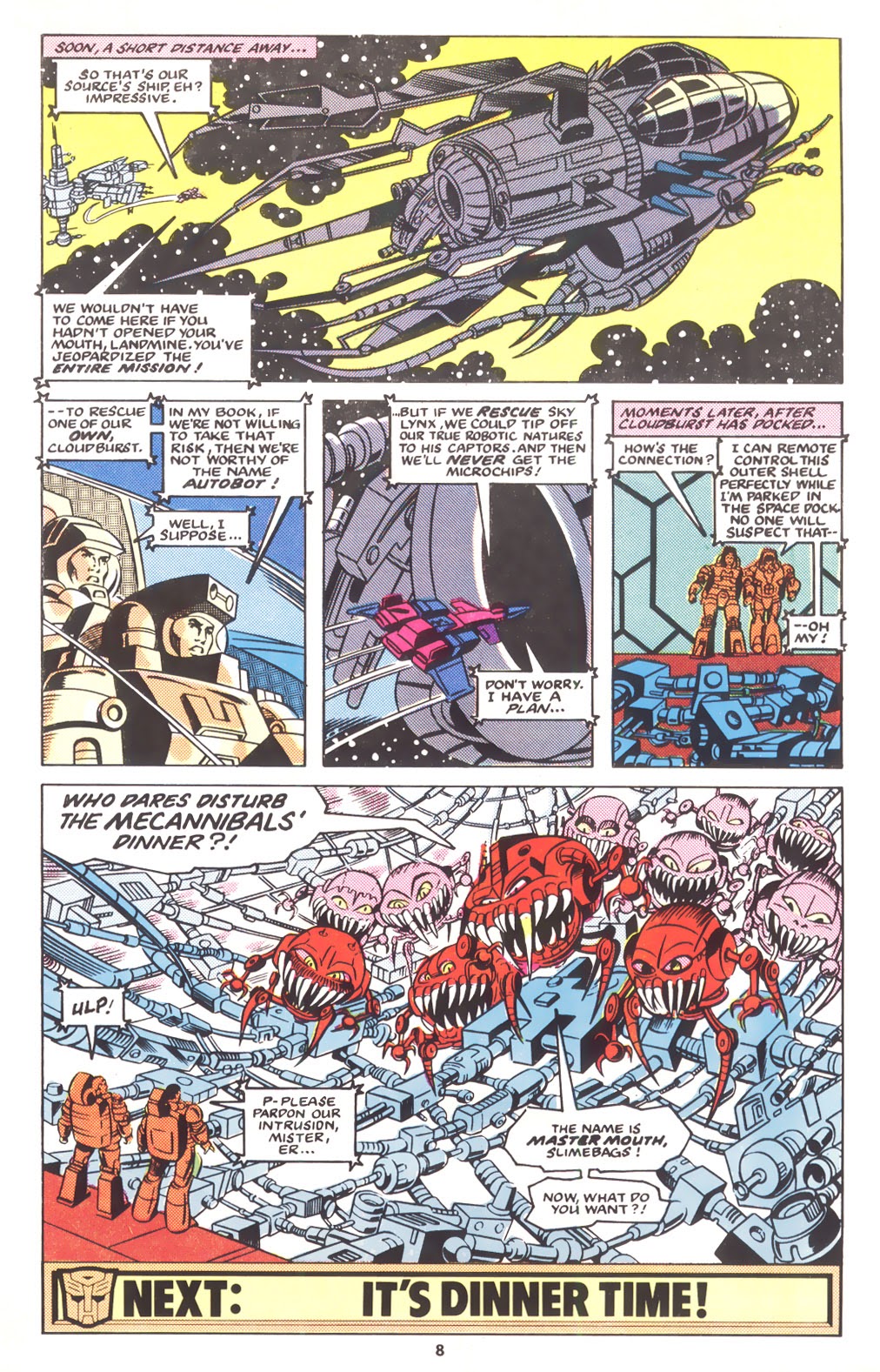 Read online The Transformers (UK) comic -  Issue #214 - 8