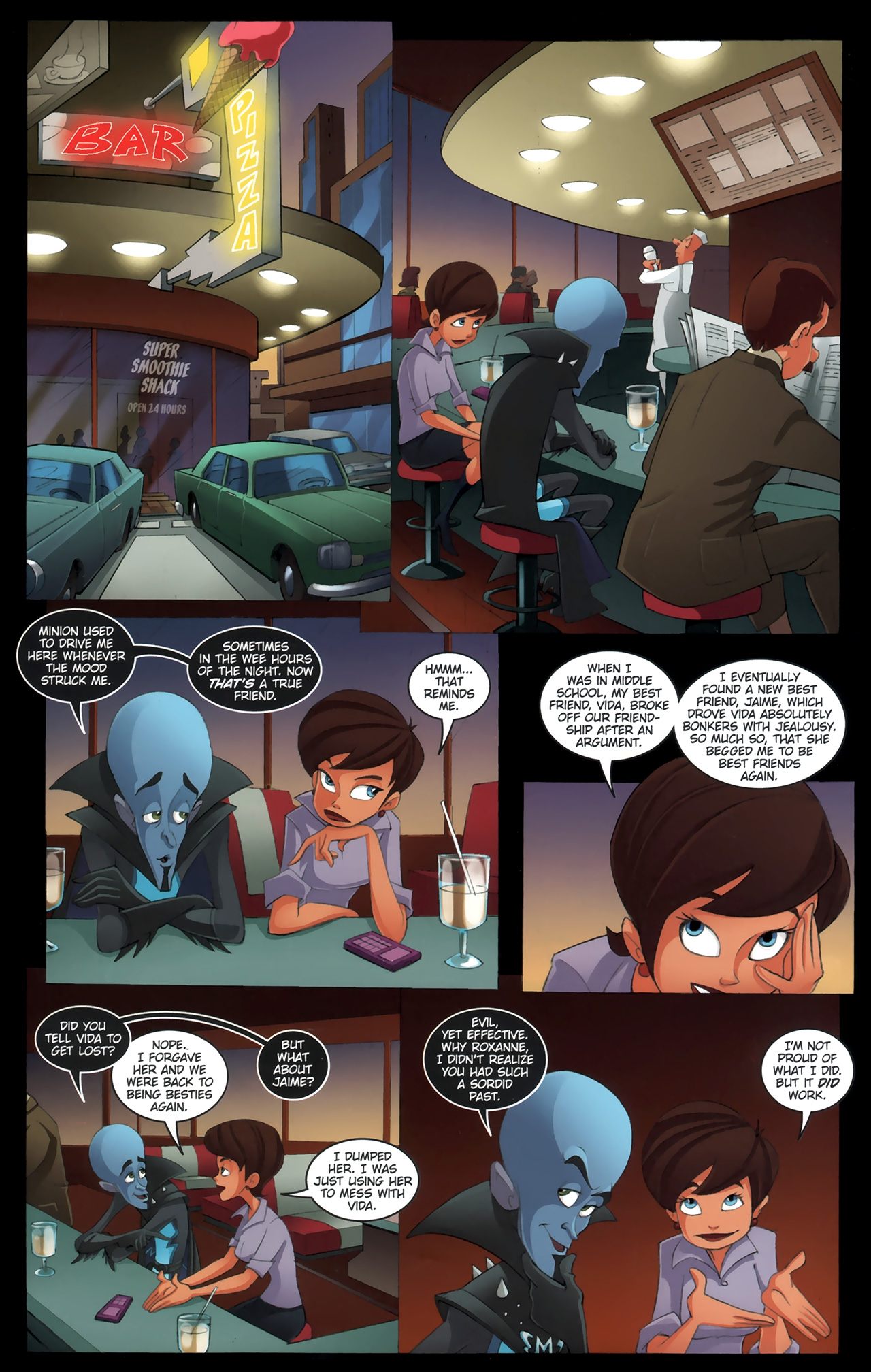 Read online Megamind: Bad. Blue. Brilliant. comic -  Issue #2 - 10
