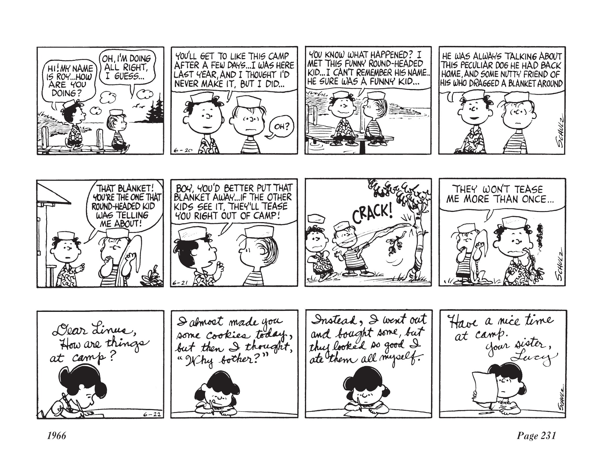 Read online The Complete Peanuts comic -  Issue # TPB 8 - 243