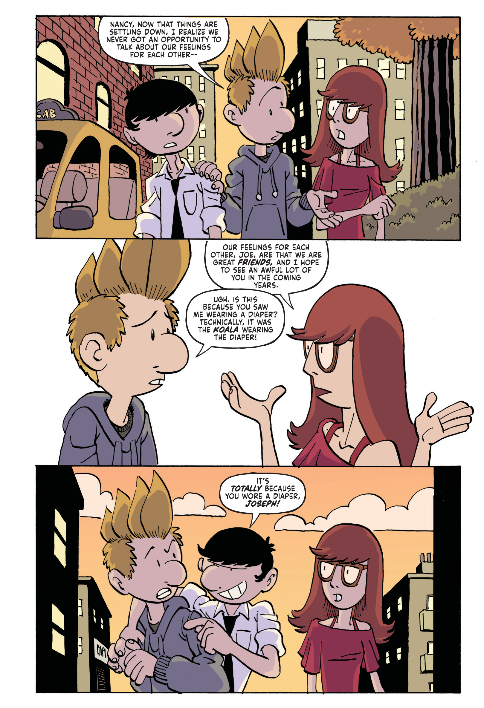 Read online Nancy Drew & the Hardy Boys: The Mystery of the Missing Adults! comic -  Issue # TPB - 89