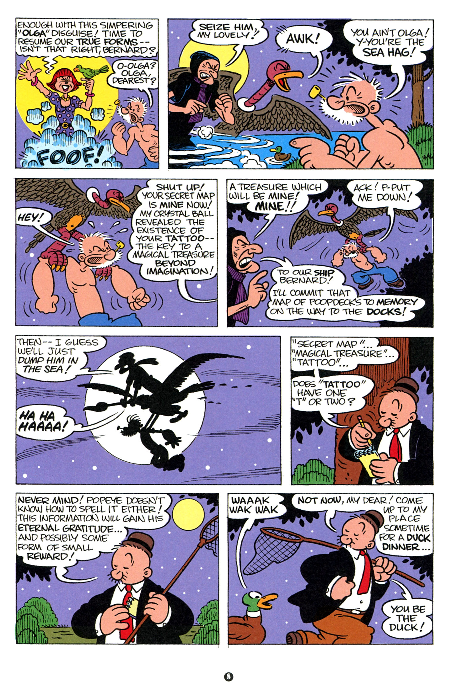 Read online Popeye (2012) comic -  Issue #8 - 10