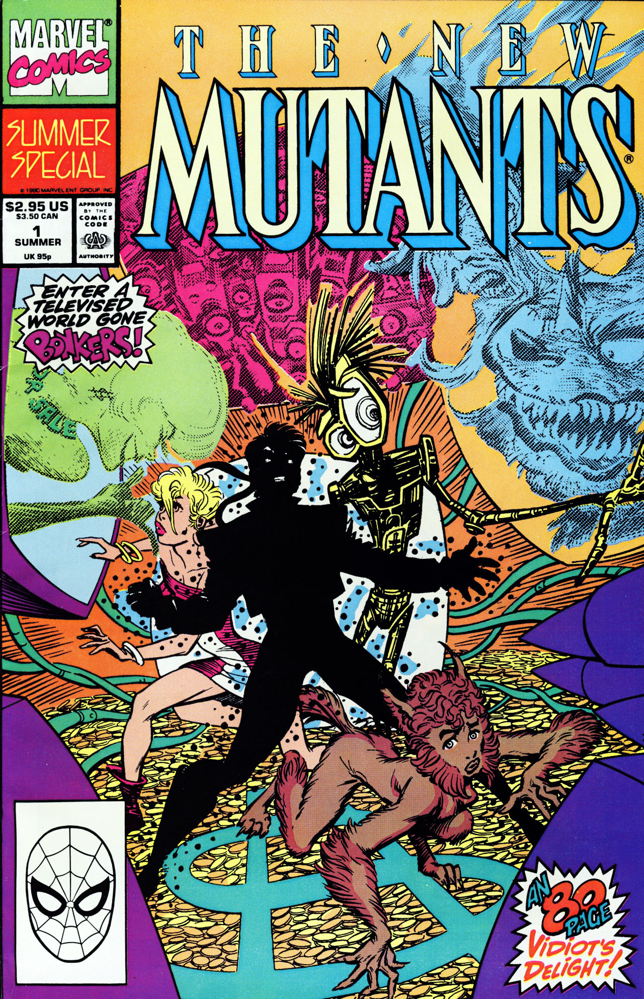 Read online The New Mutants Summer Special comic -  Issue # Full - 1