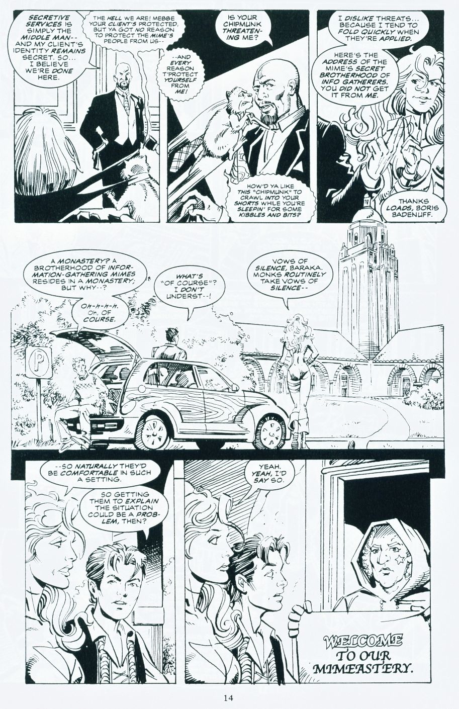 Read online Soulsearchers and Company comic -  Issue #56 - 15