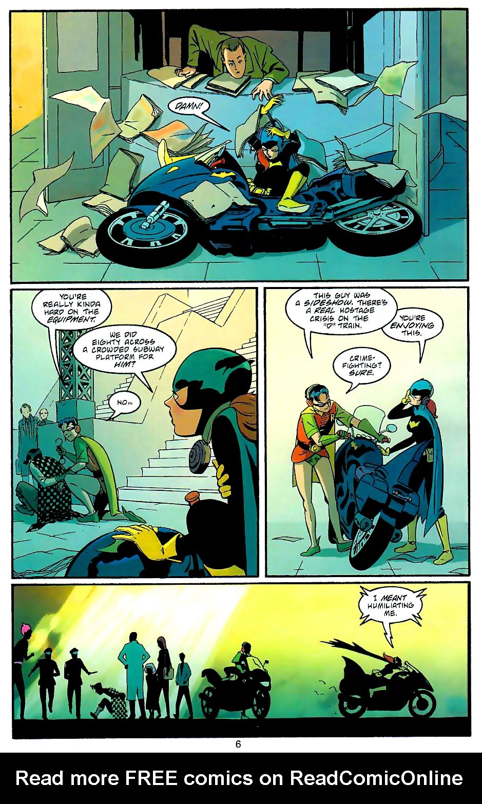 Read online Batgirl Year One comic -  Issue #8 - 5