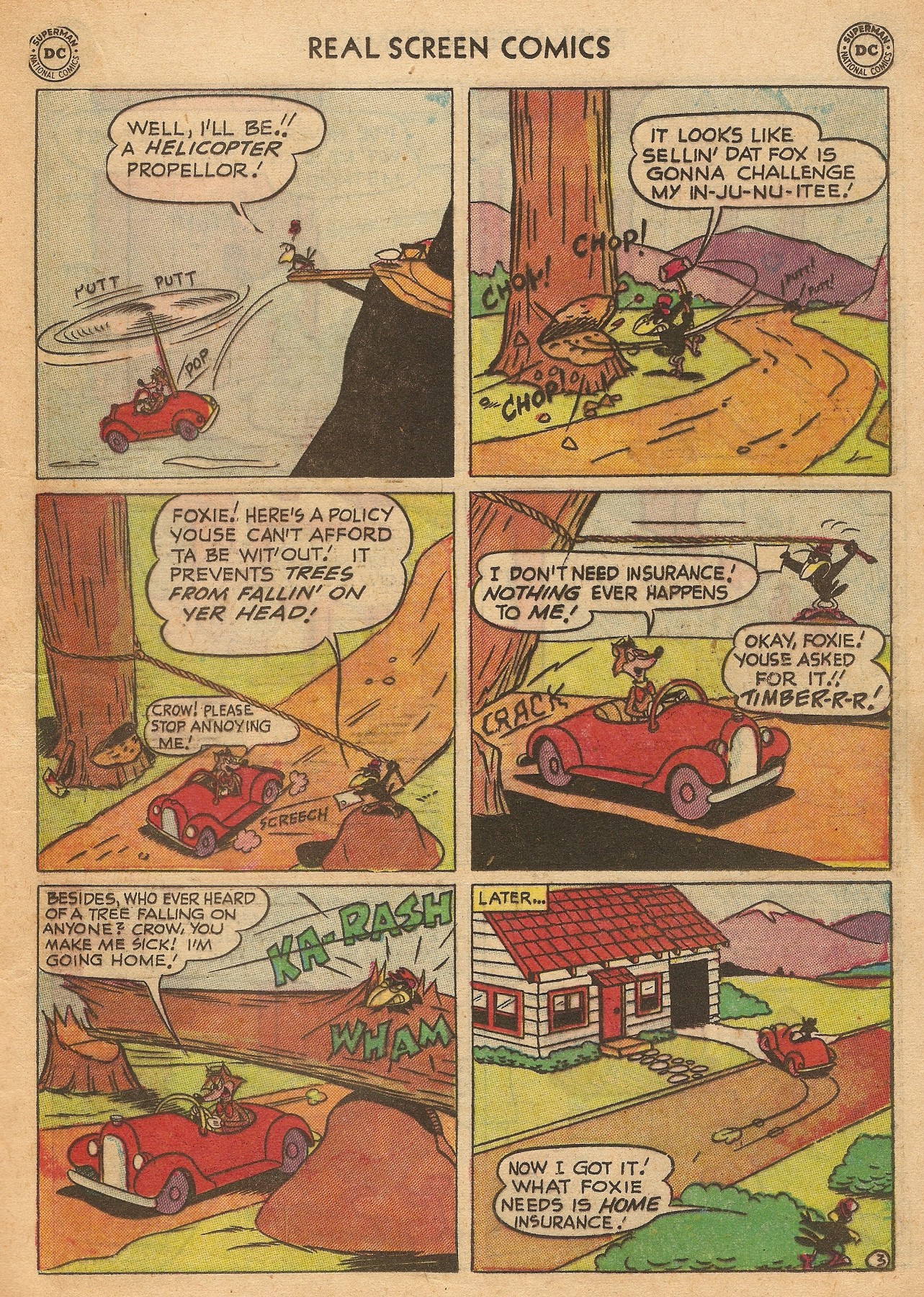 Read online Real Screen Comics comic -  Issue #39 - 25