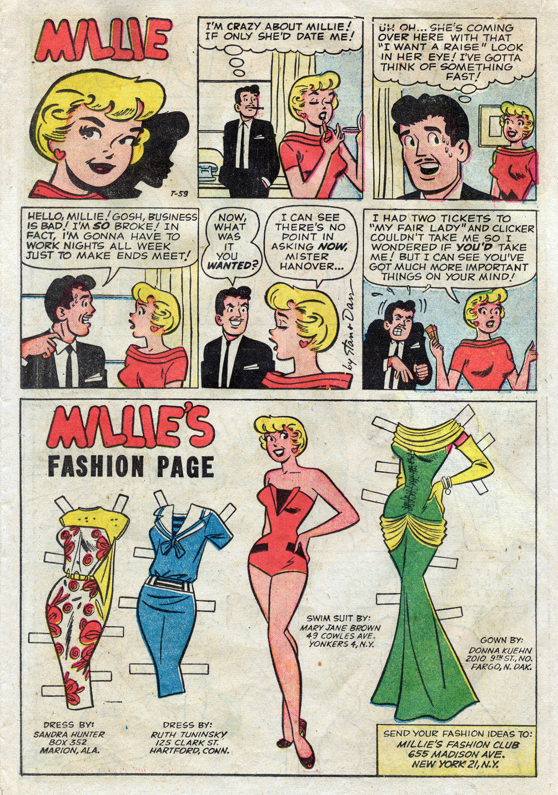 Read online Millie the Model comic -  Issue #88 - 22