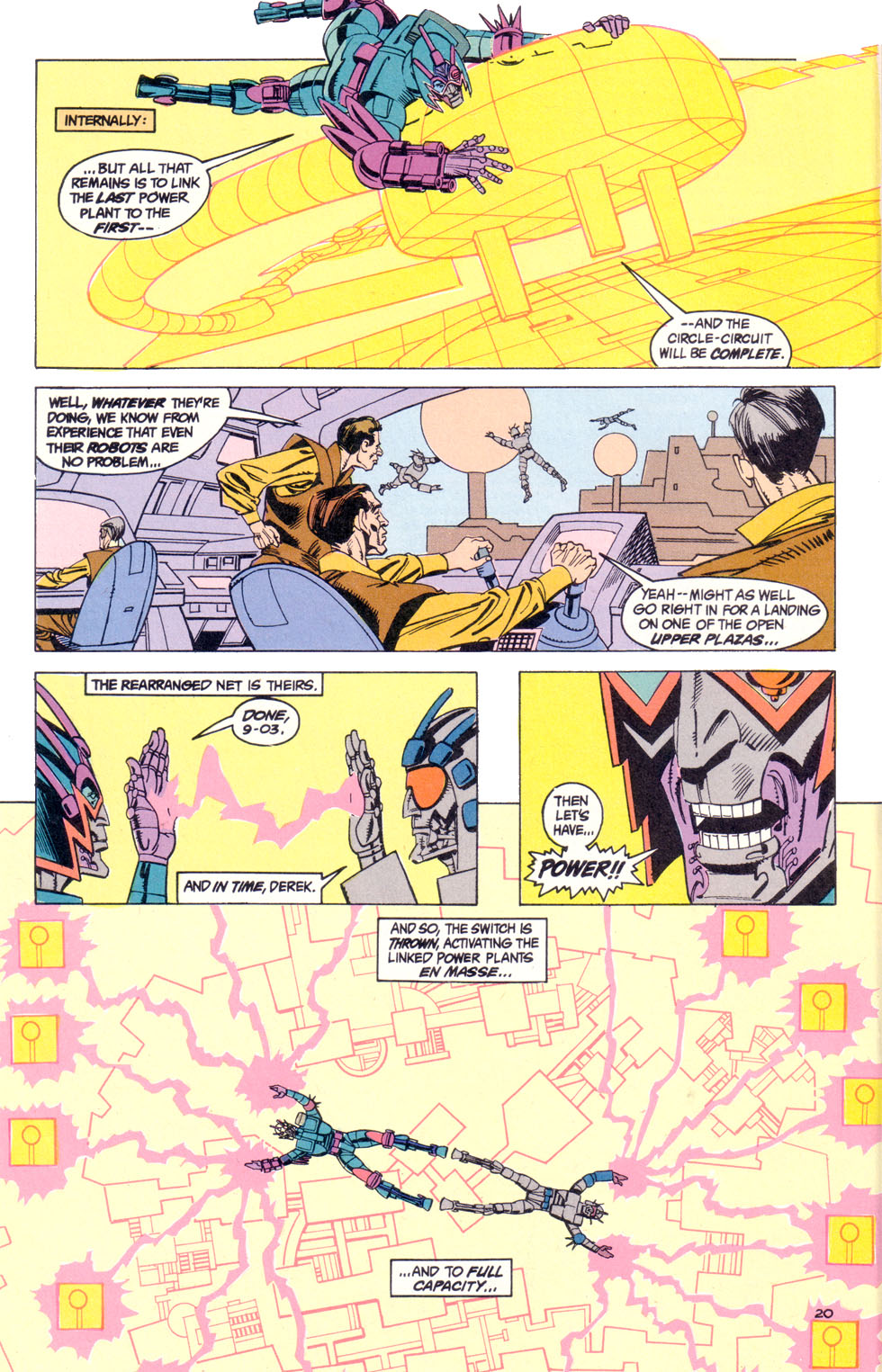 Read online Electric Warrior comic -  Issue #17 - 22