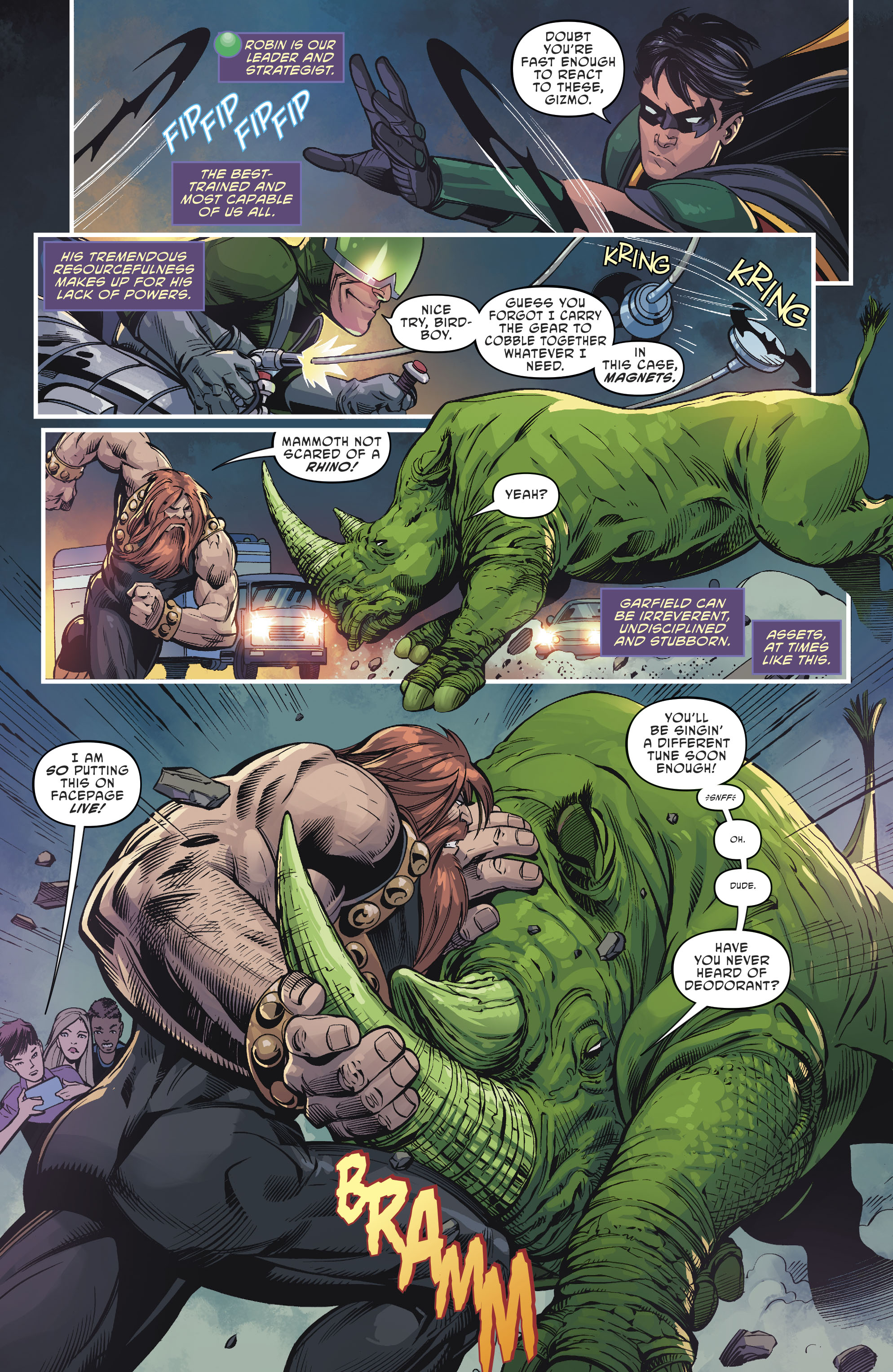 Read online Titans: Burning Rage comic -  Issue #2 - 5