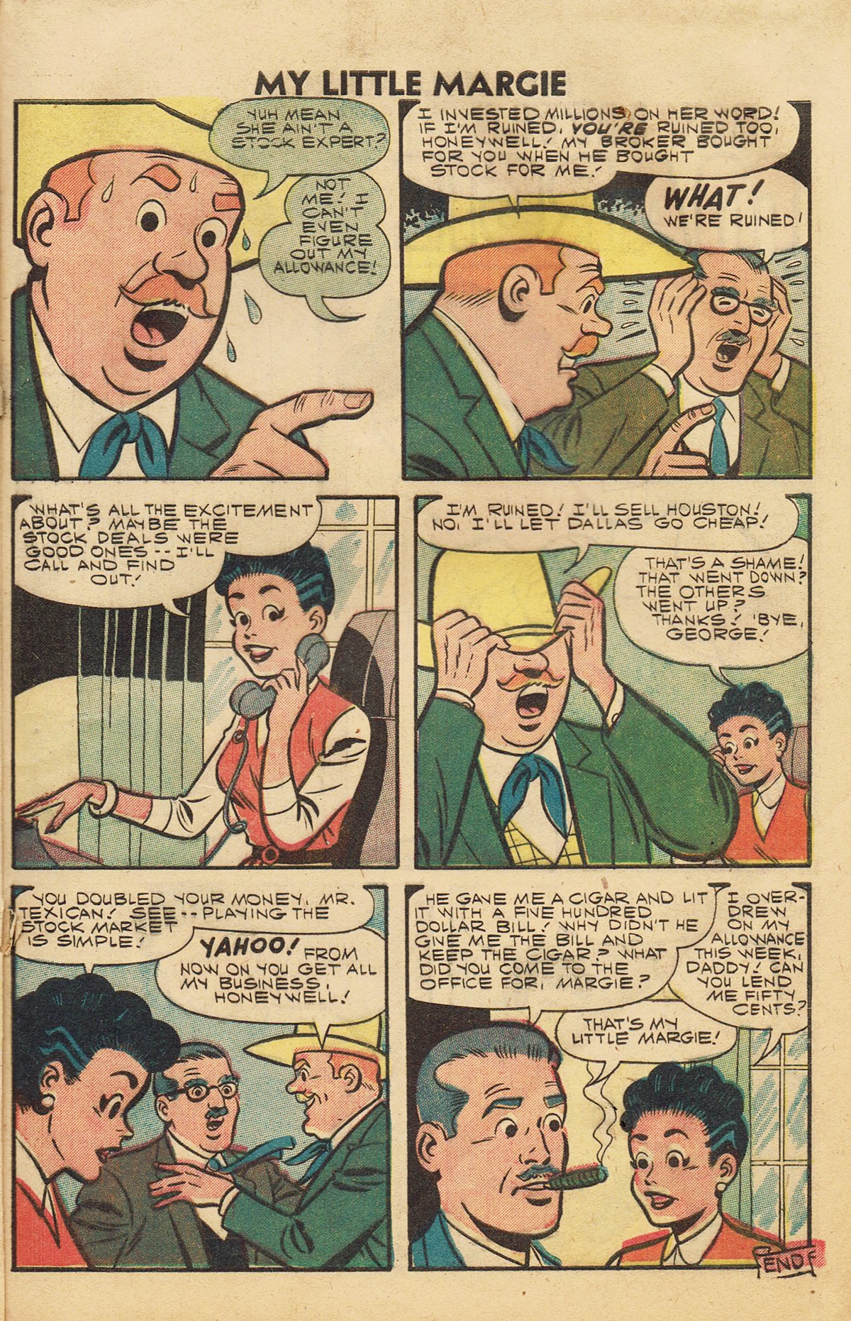 Read online My Little Margie (1954) comic -  Issue #20 - 15