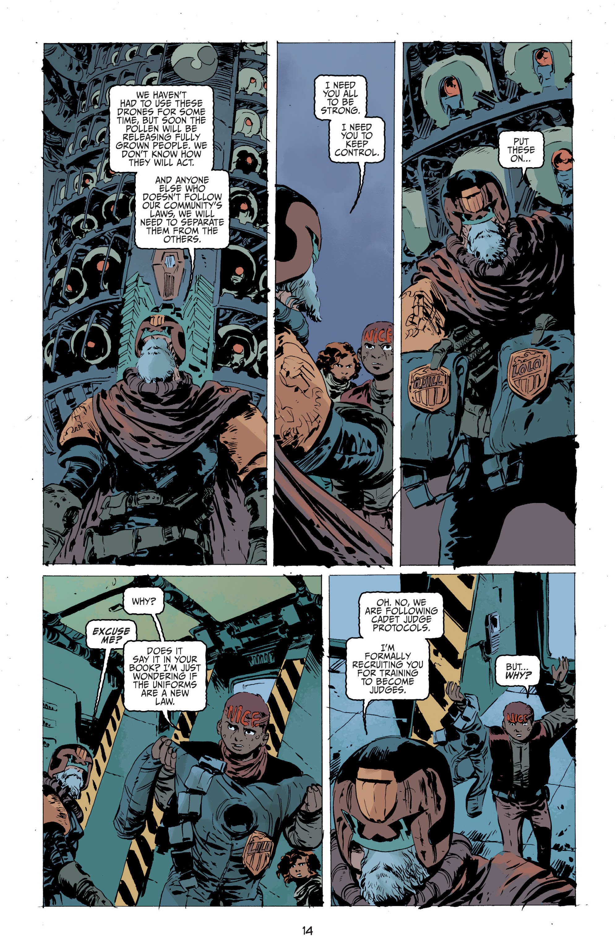 Read online Judge Dredd: Mega-City Zero comic -  Issue # TPB 3 - 14