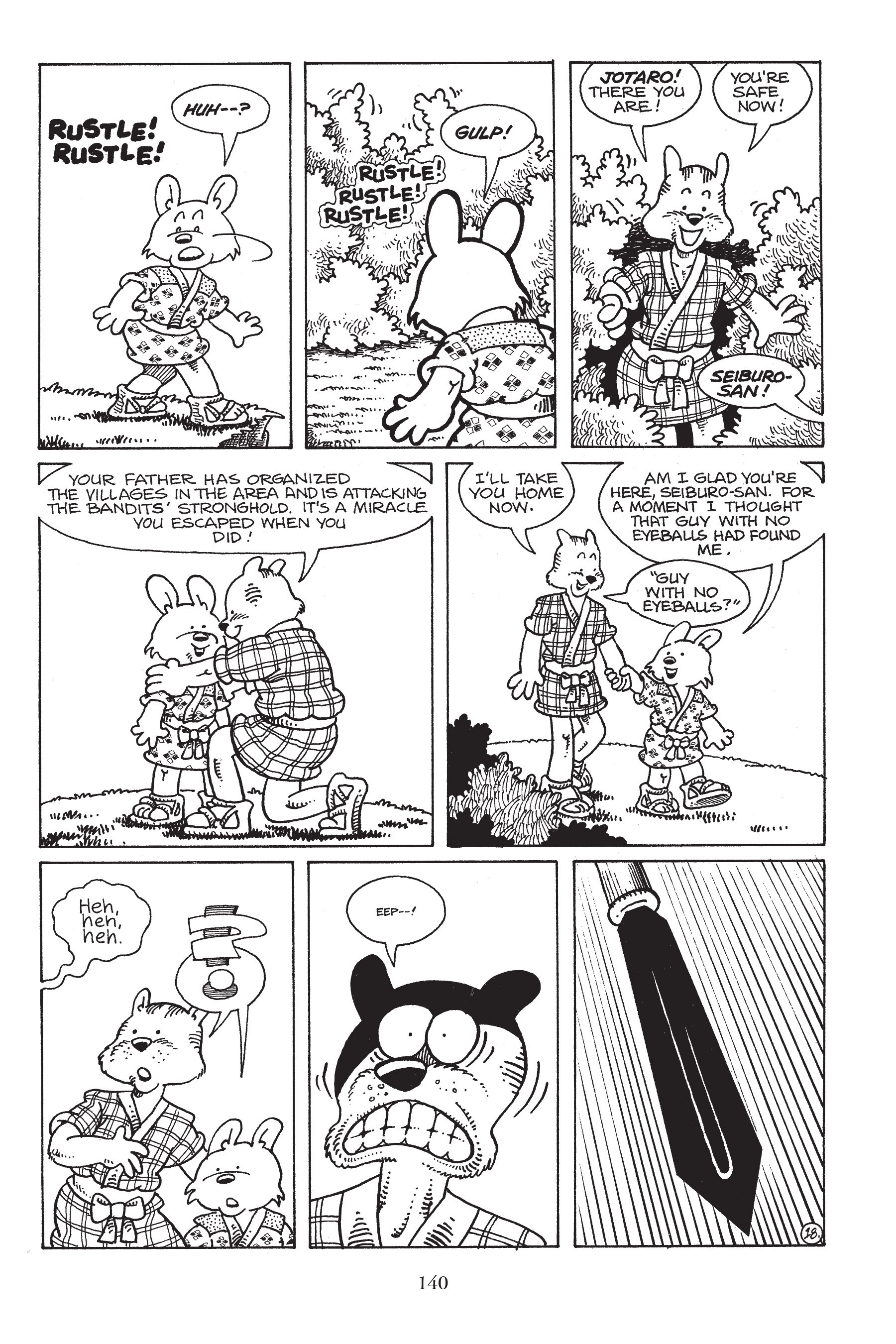 Read online Usagi Yojimbo (1987) comic -  Issue # _TPB 6 - 139