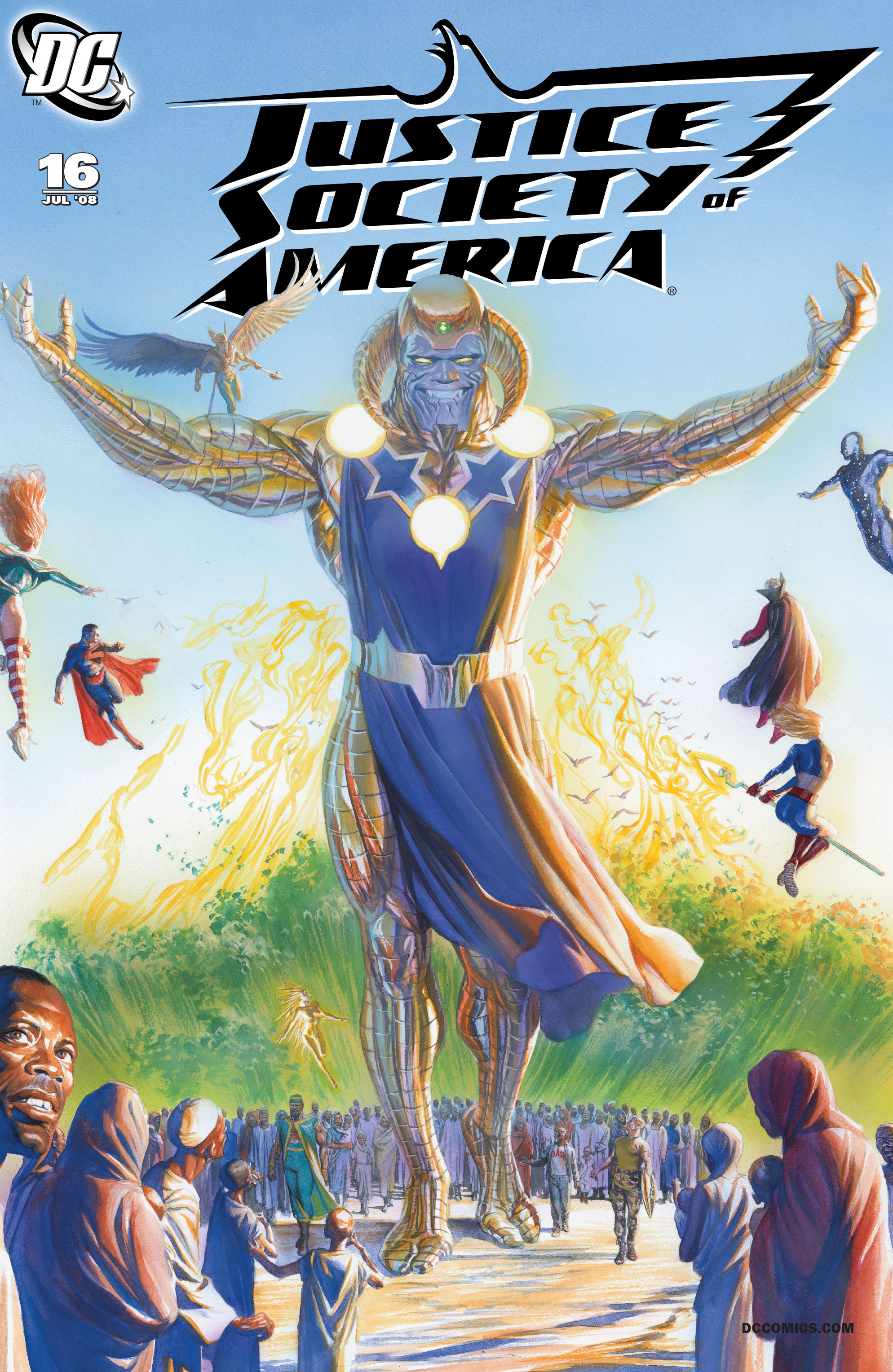 Read online Justice Society of America (2007) comic -  Issue #16 - 1