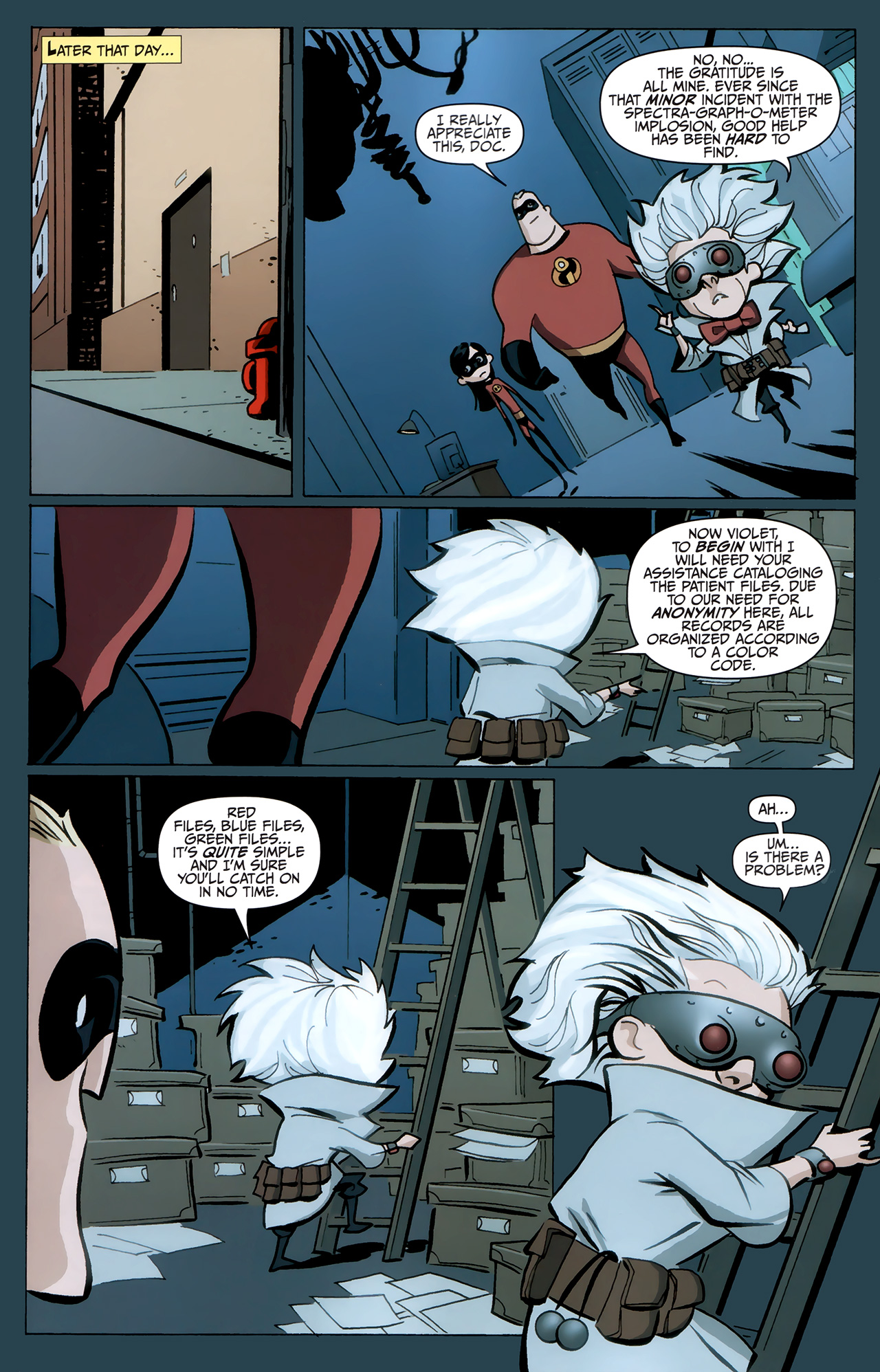 Read online The Incredibles comic -  Issue #8 - 9