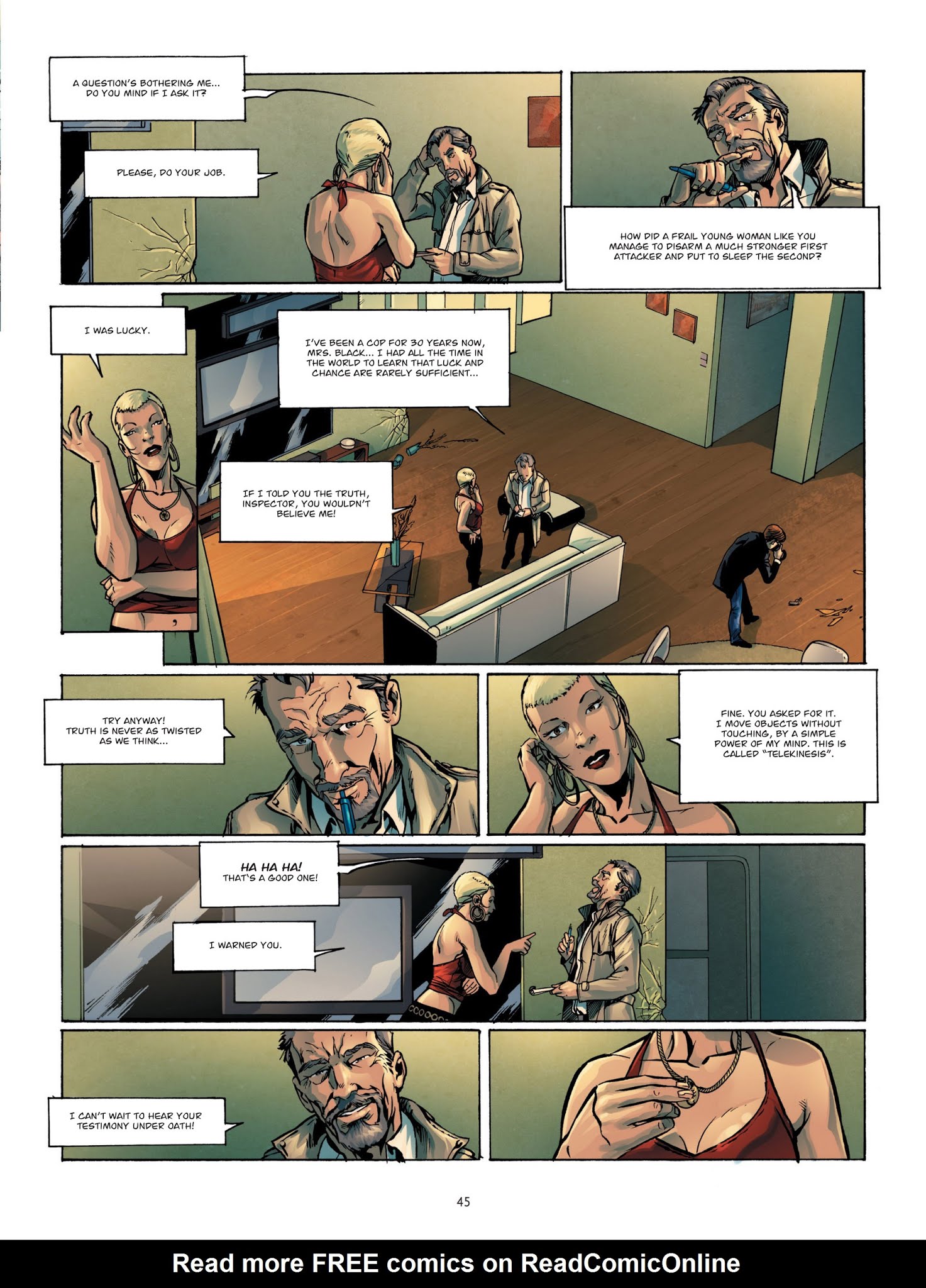 Read online Zodiaque comic -  Issue #8 - 45