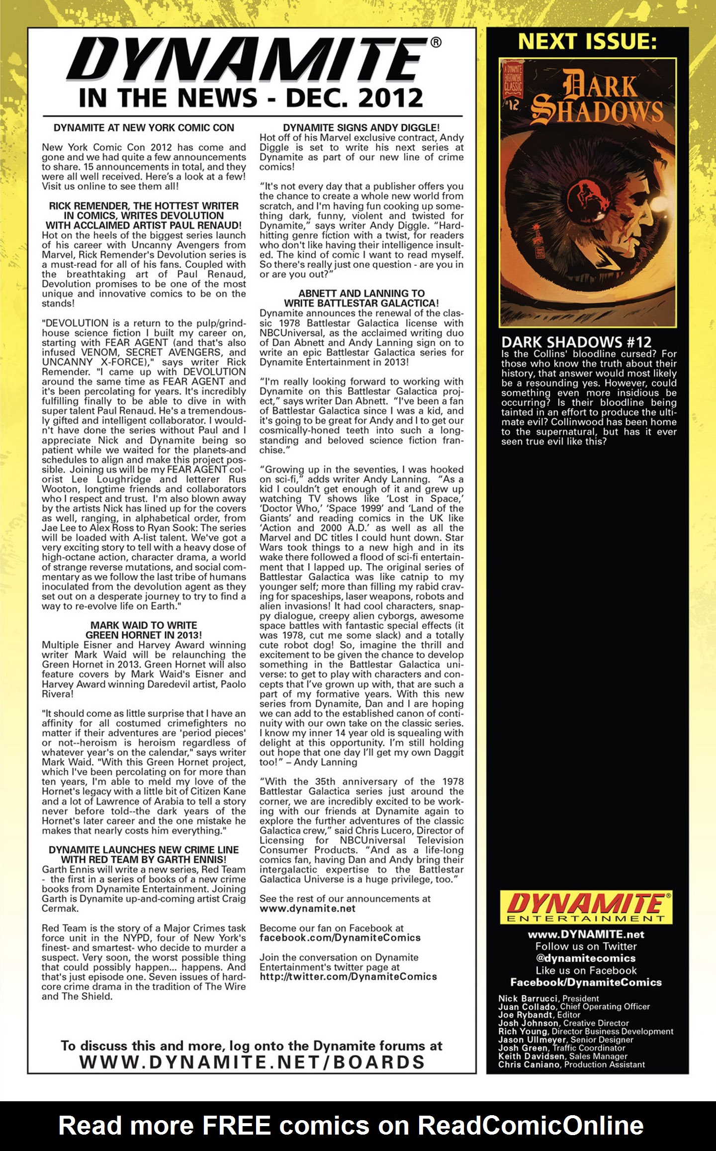 Read online Dark Shadows comic -  Issue #11 - 26