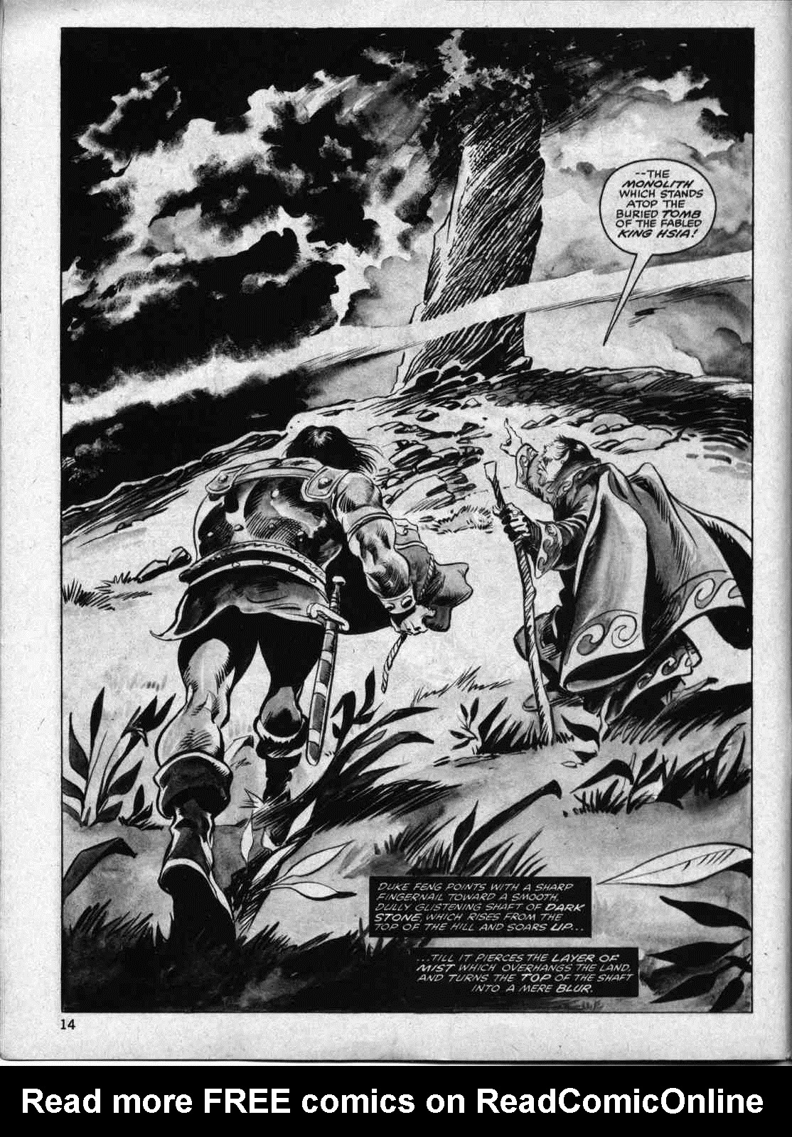 Read online The Savage Sword Of Conan comic -  Issue #33 - 13