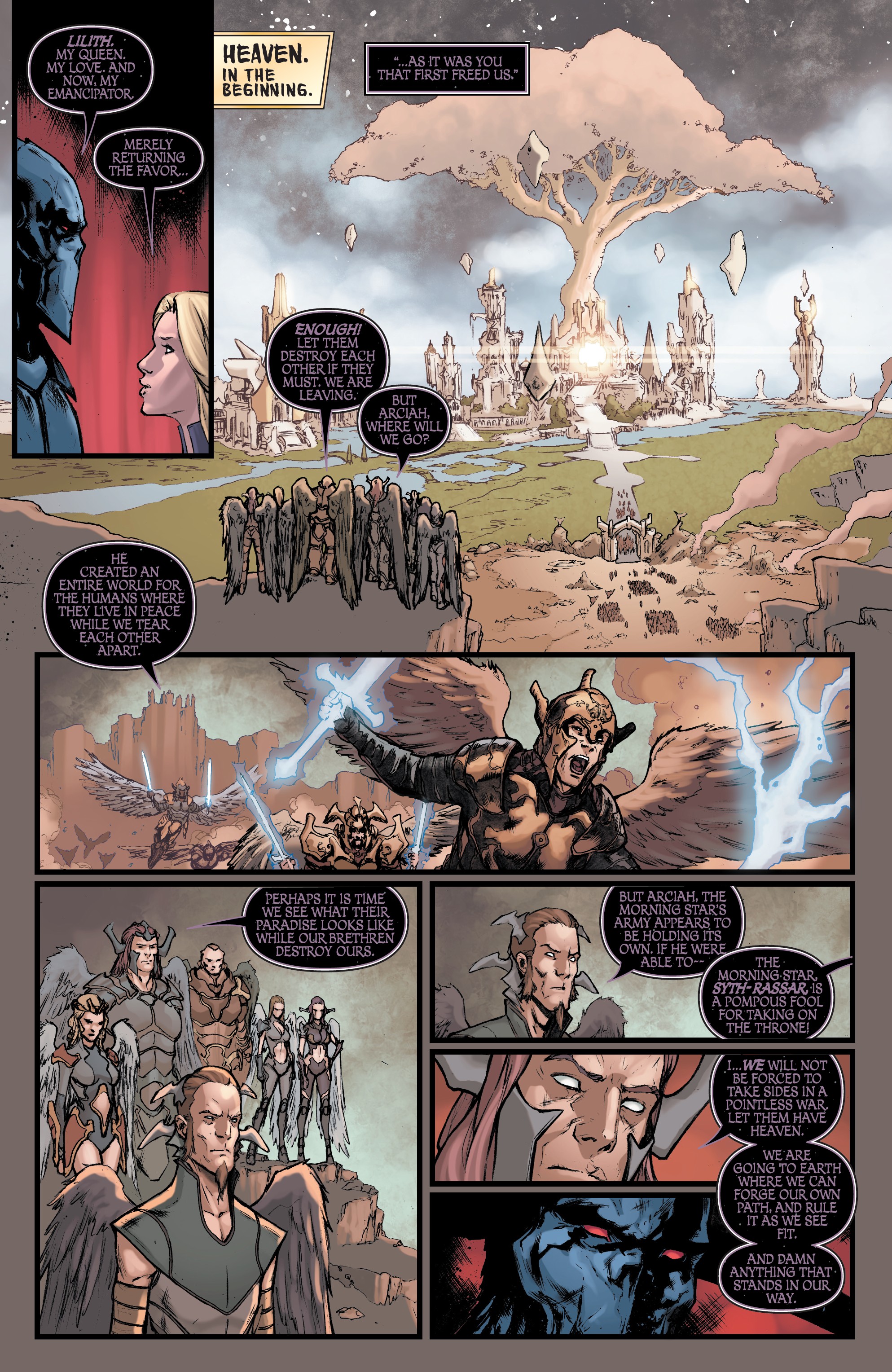 Read online Dissension: War Eternal comic -  Issue #5 - 8