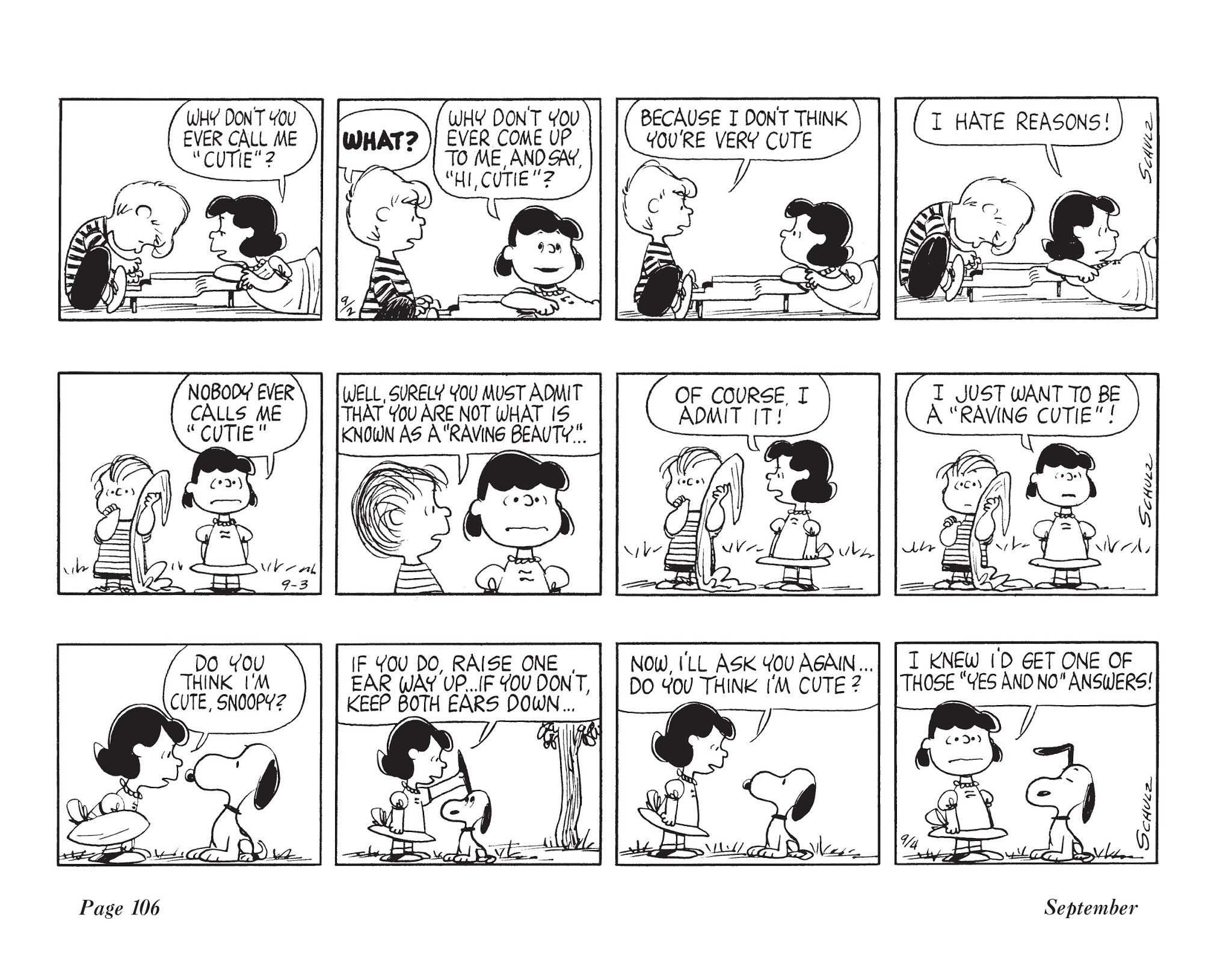 Read online The Complete Peanuts comic -  Issue # TPB 7 - 117