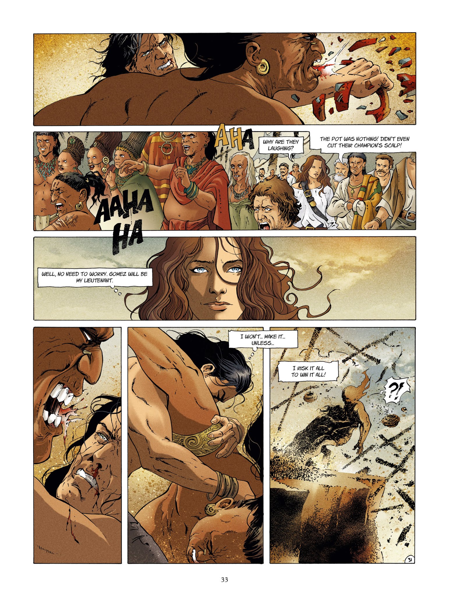 Read online Conquistador comic -  Issue #1 - 34