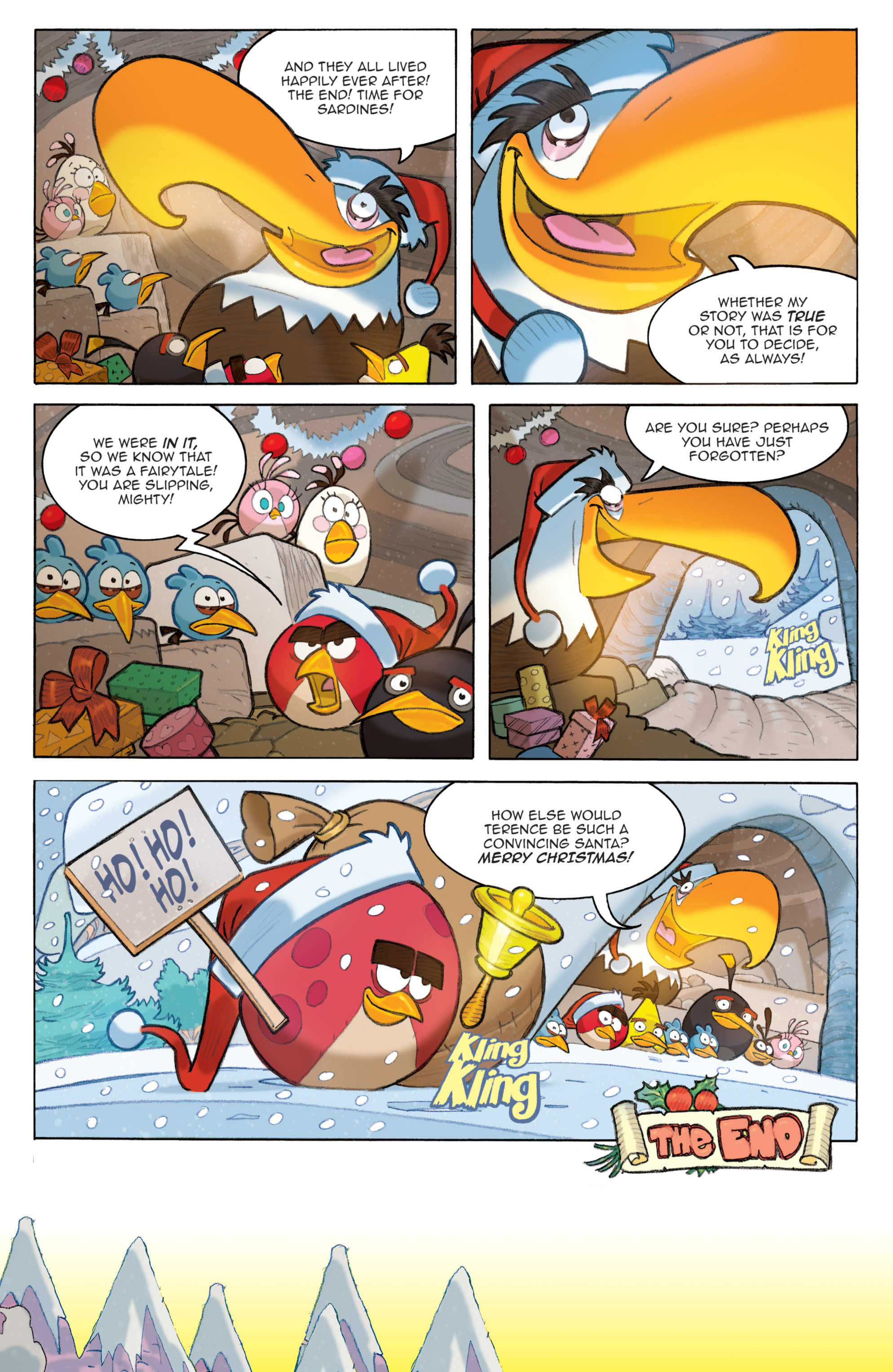 Read online Angry Birds Comics (2014) comic -  Issue # _Holiday Special - 49