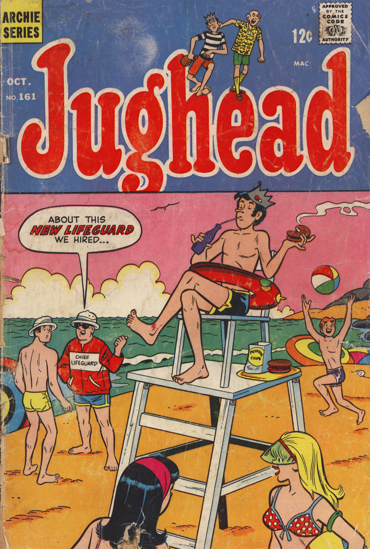 Read online Jughead (1965) comic -  Issue #161 - 1