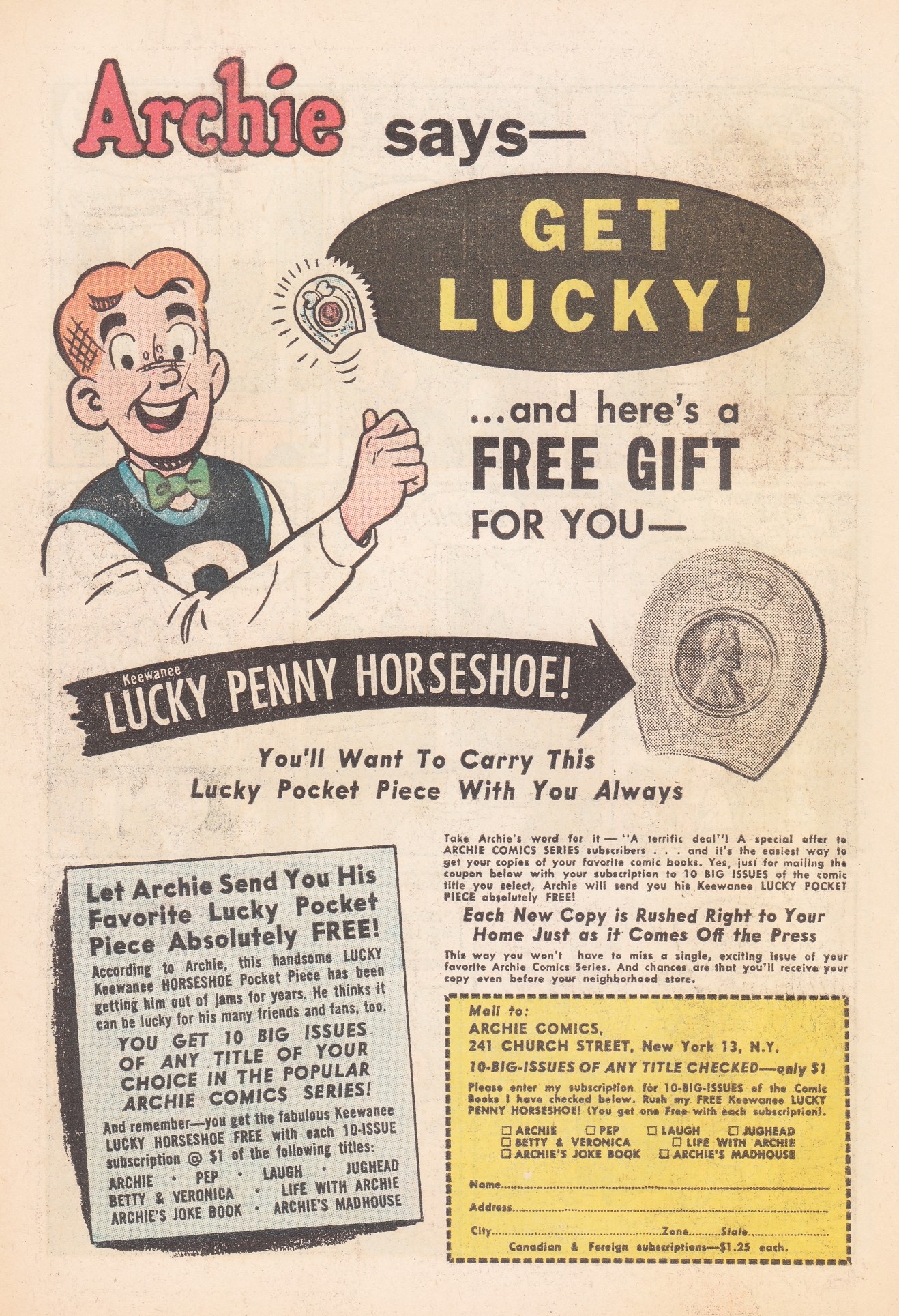 Read online Archie's Pals 'N' Gals (1952) comic -  Issue #26 - 66