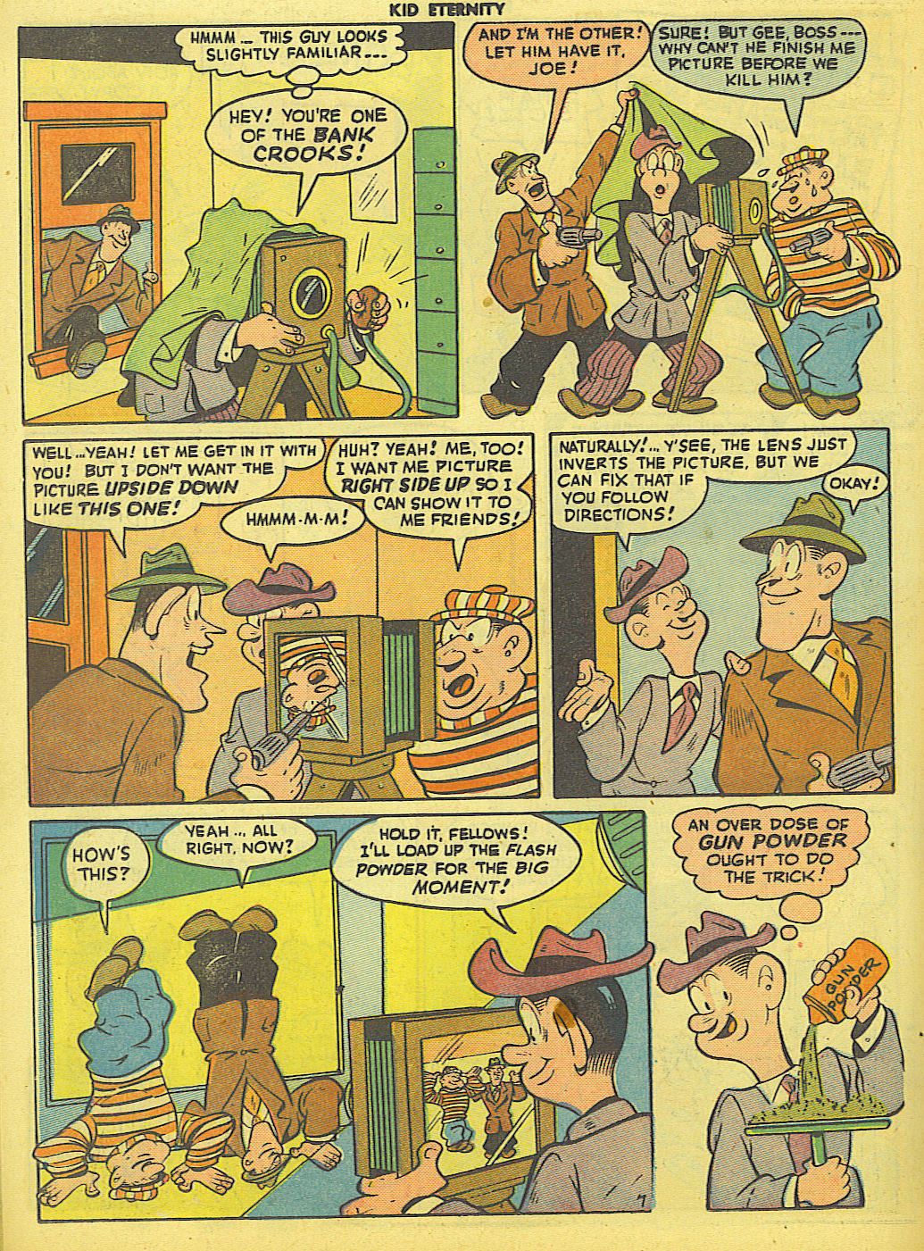 Read online Kid Eternity (1946) comic -  Issue #1 - 32