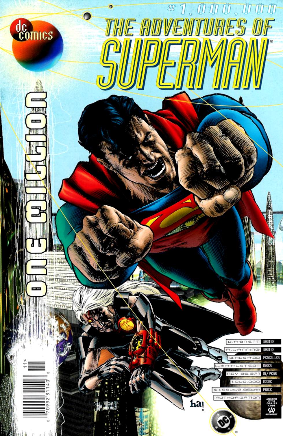 Read online Adventures of Superman (1987) comic -  Issue #1000000 - 1