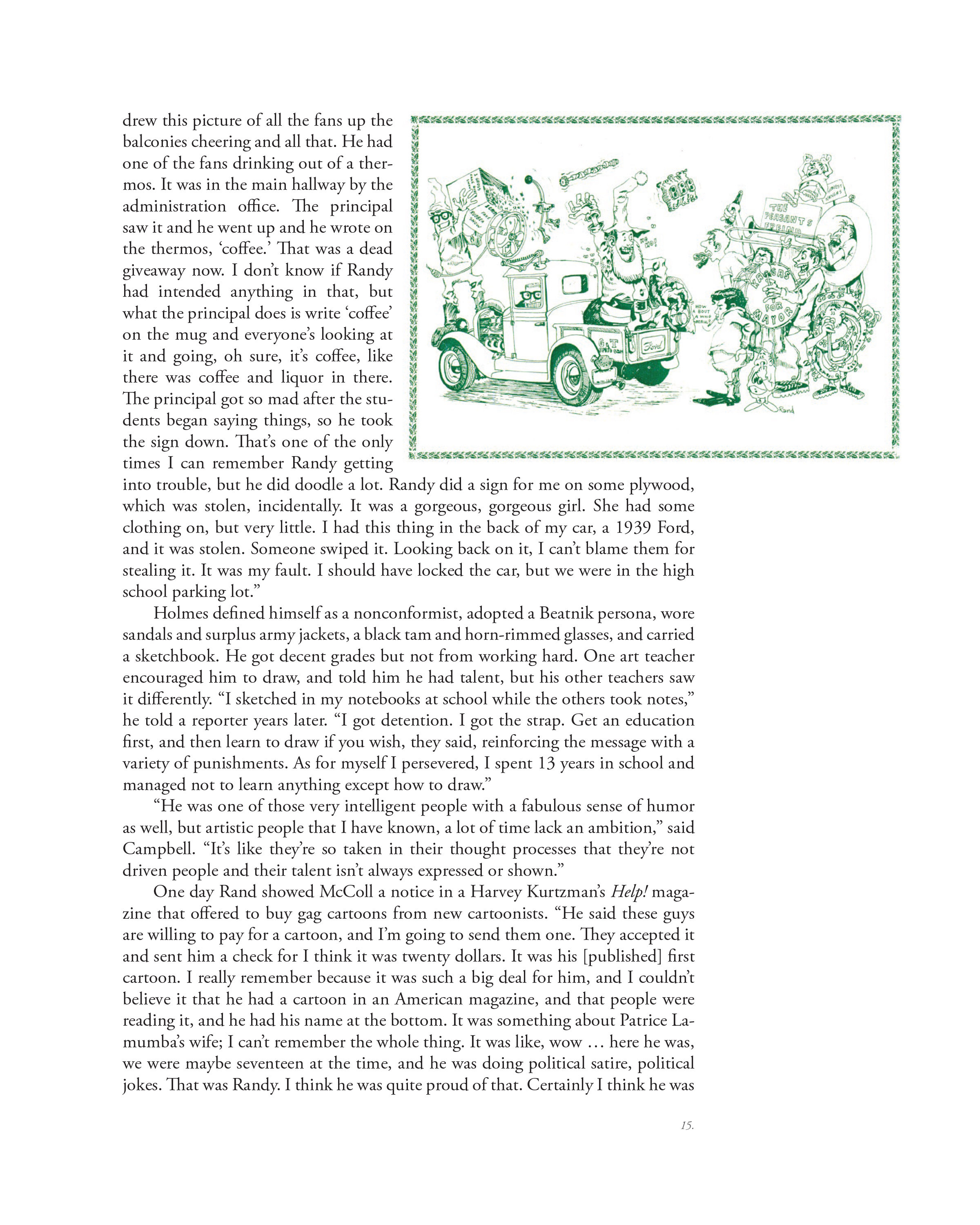 Read online The Artist Himself: A Rand Holmes Retrospective comic -  Issue # TPB (Part 1) - 15