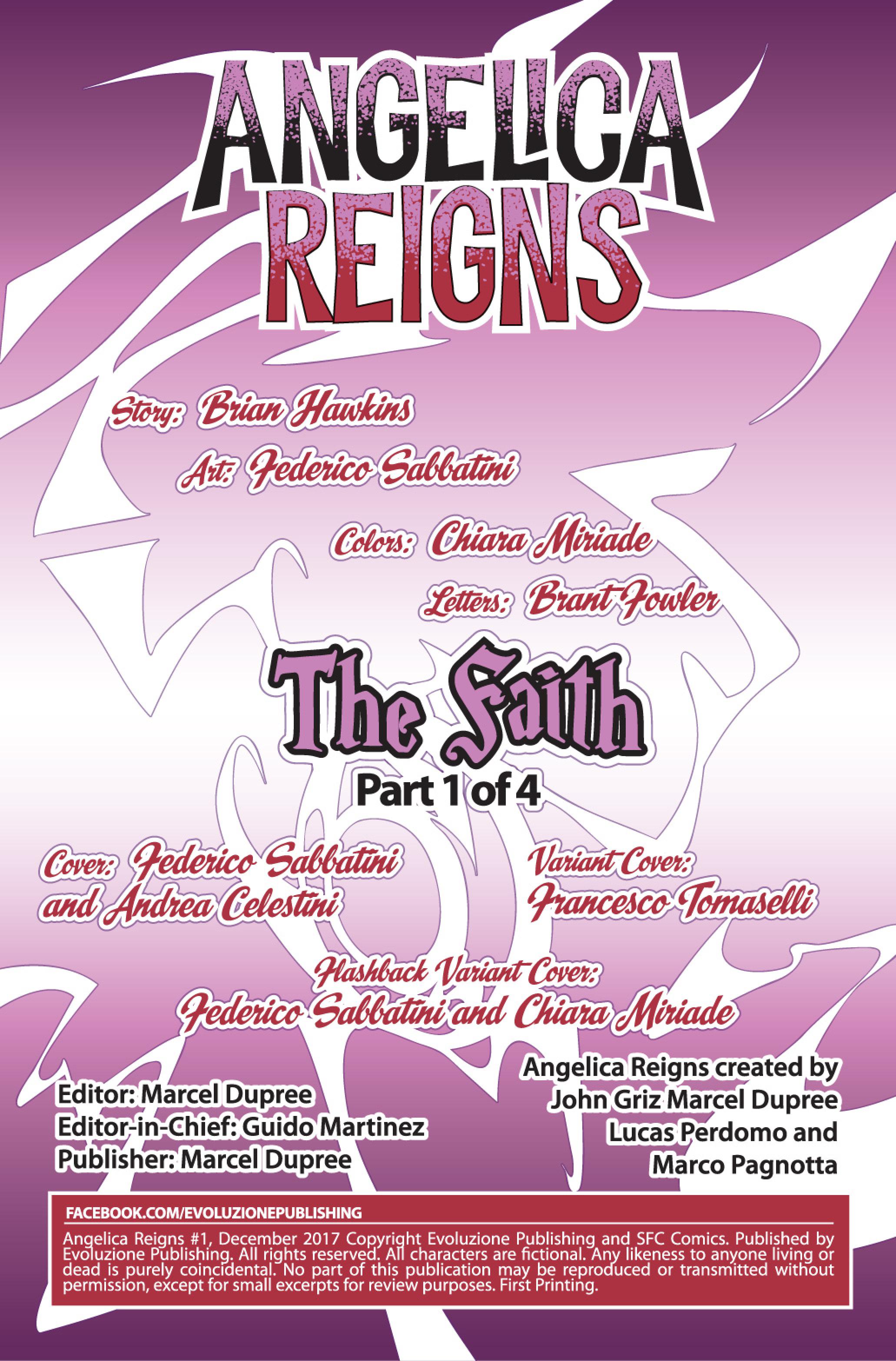 Read online Angelica Reigns: The Faith comic -  Issue #1 - 2