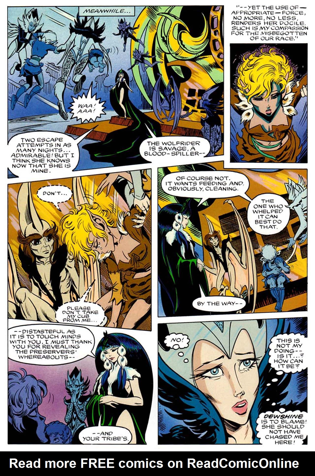 Read online ElfQuest: Siege at Blue Mountain comic -  Issue #2 - 27