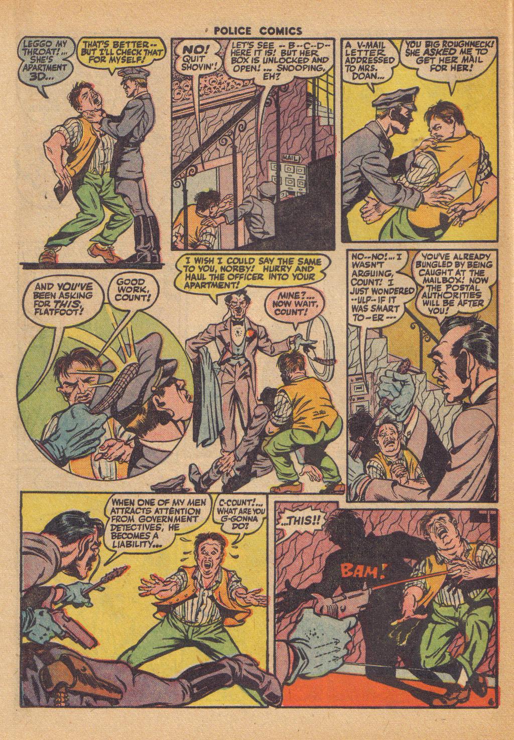 Read online Police Comics comic -  Issue #36 - 54