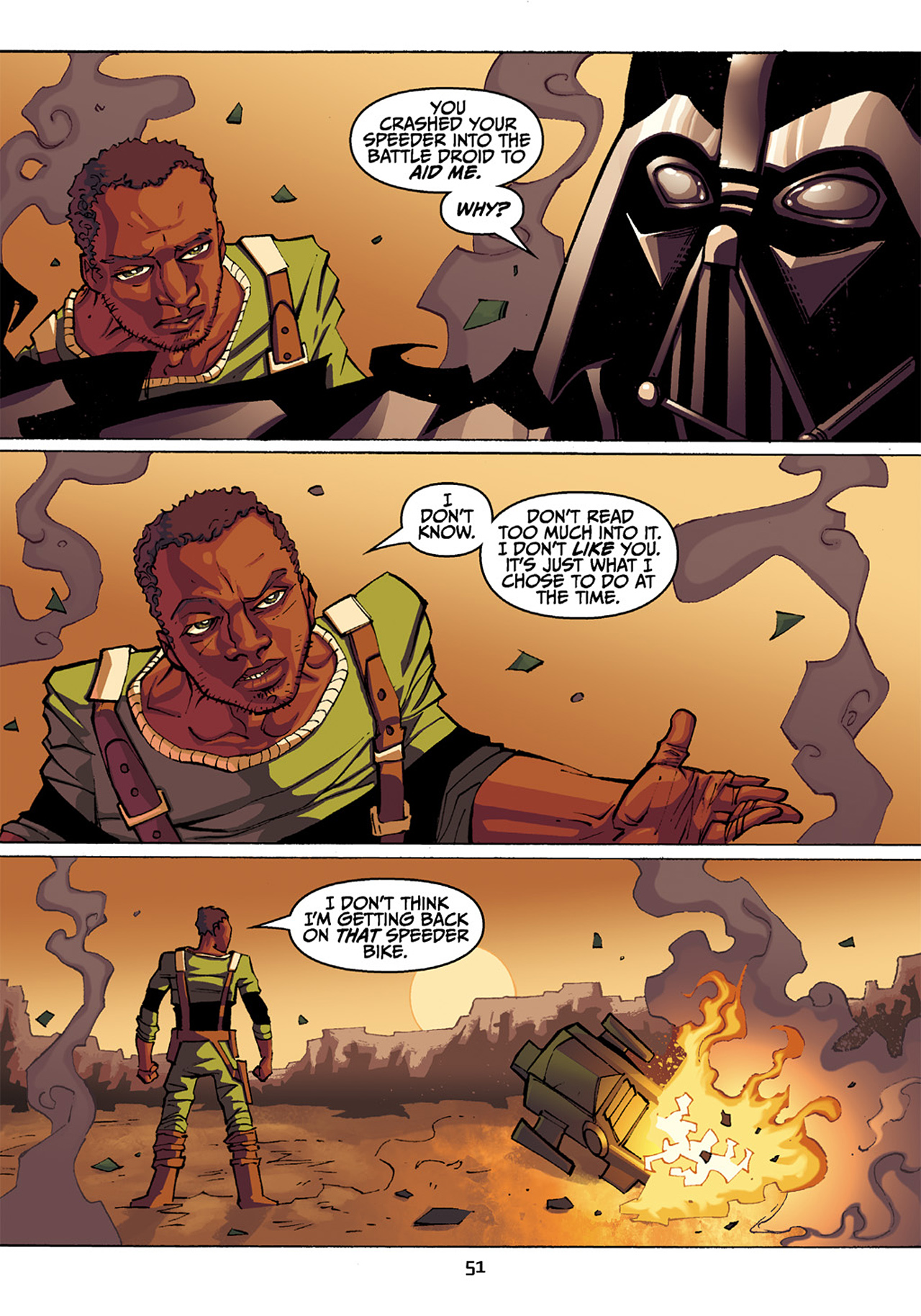 Read online Star Wars Adventures comic -  Issue # Issue The Will of Darth Vader - 50