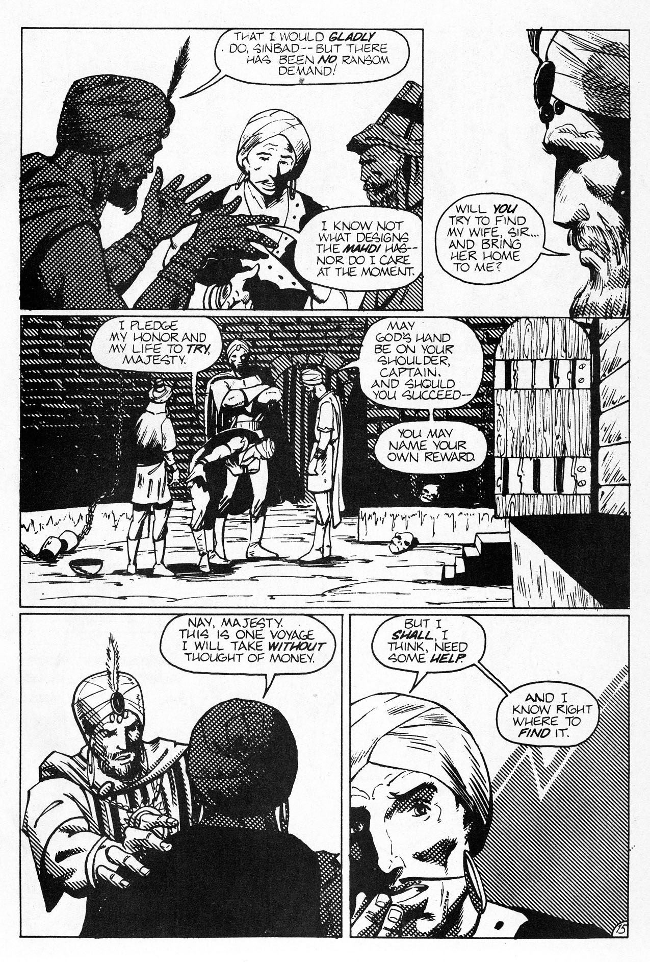 Read online Sinbad comic -  Issue #1 - 19