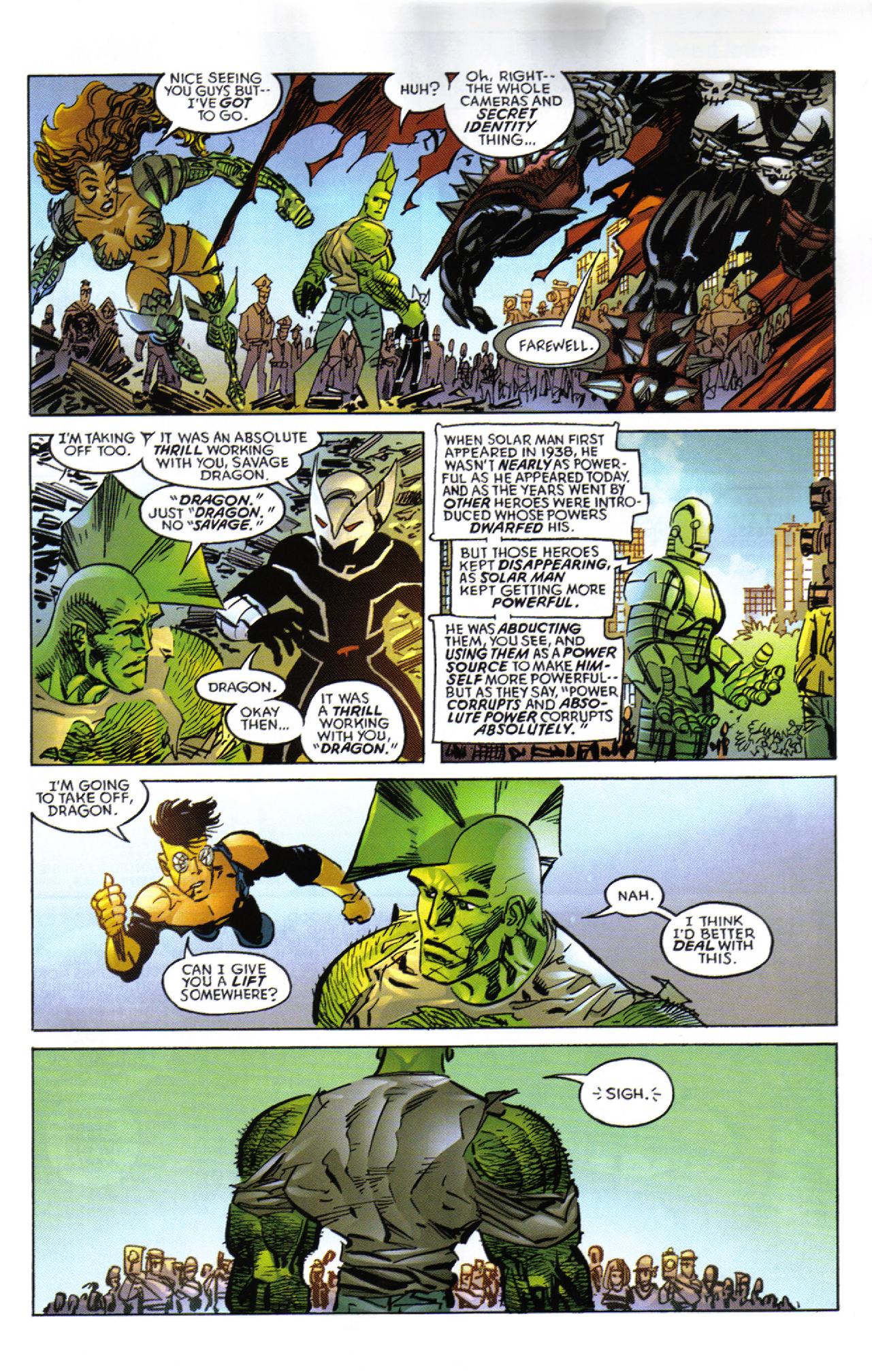 Read online The Savage Dragon (1993) comic -  Issue #141 - 21