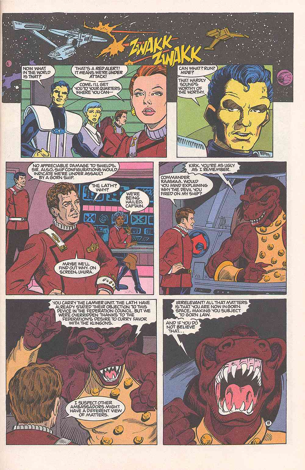 Read online Star Trek (1989) comic -  Issue #14 - 22
