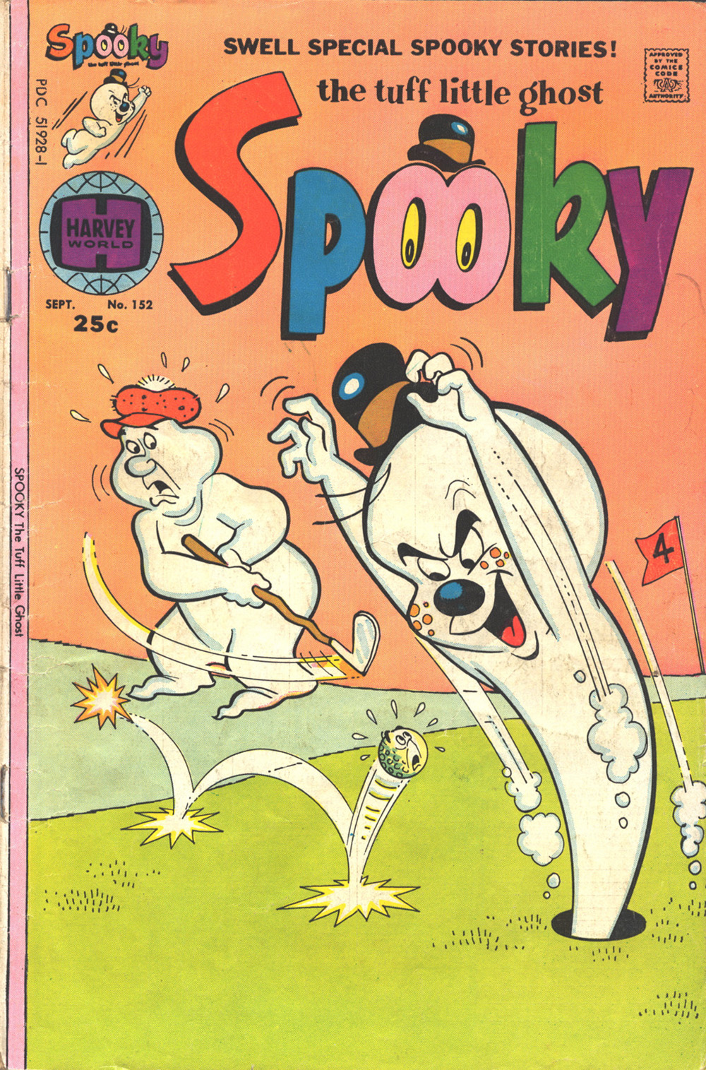 Read online Spooky comic -  Issue #152 - 1
